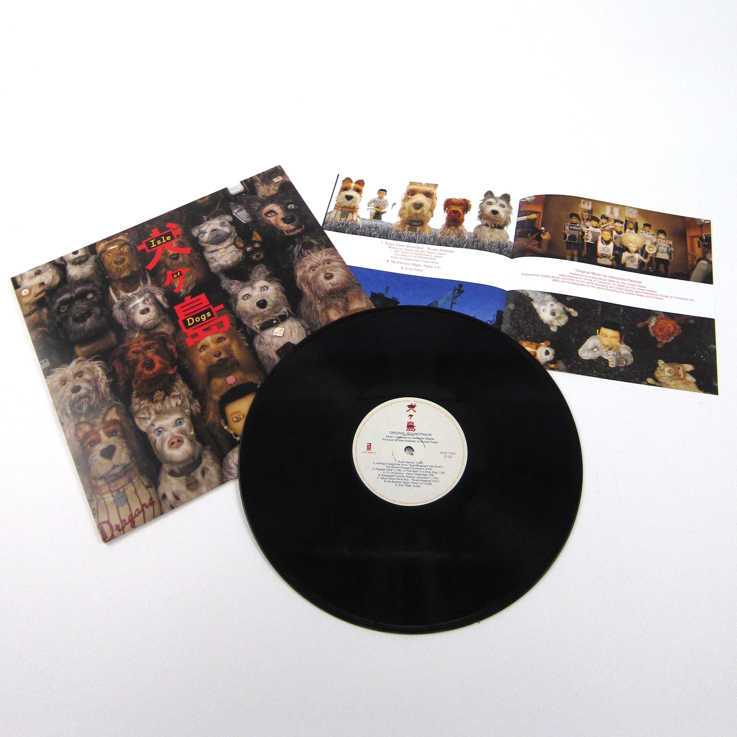 Alexandre Desplat: Isle Of Dogs Soundtrack (Wes Anderson, 180g) Vinyl LP - Image 2