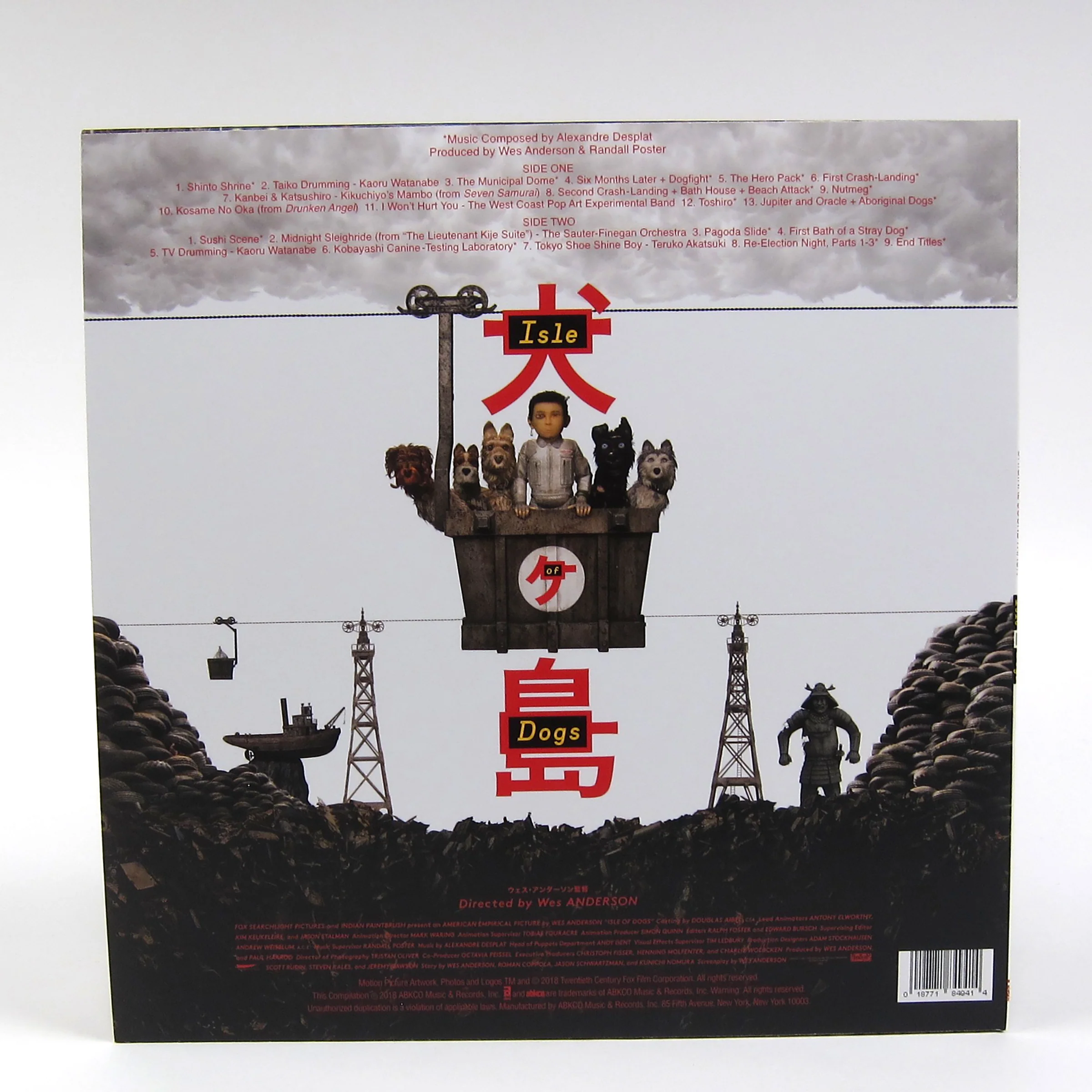 Alexandre Desplat: Isle Of Dogs Soundtrack (Wes Anderson, 180g) Vinyl LP - Image 3