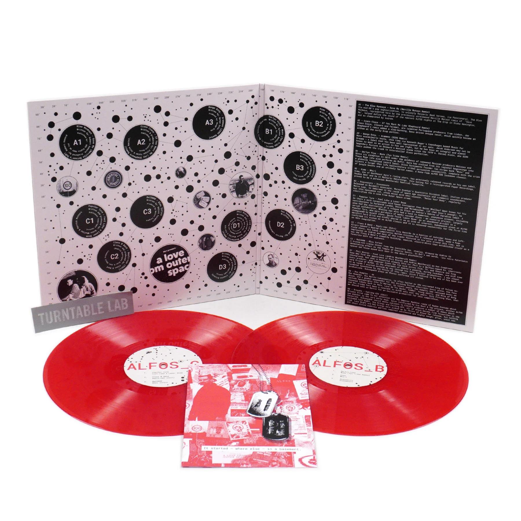 Andrew Weatherall & Sean Johnston: A Love From Outer Space (180g, Colored Vinyl) Vinyl 2LP - Image 2