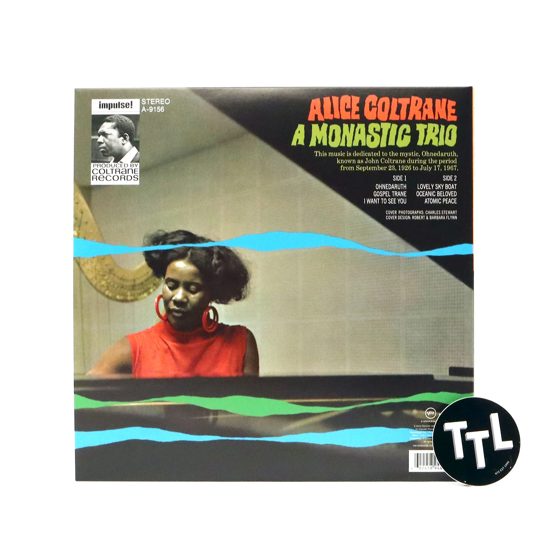 Alice Coltrane: A Monastic Trio (Verve By Request Series 180g) Vinyl LP - Image 3