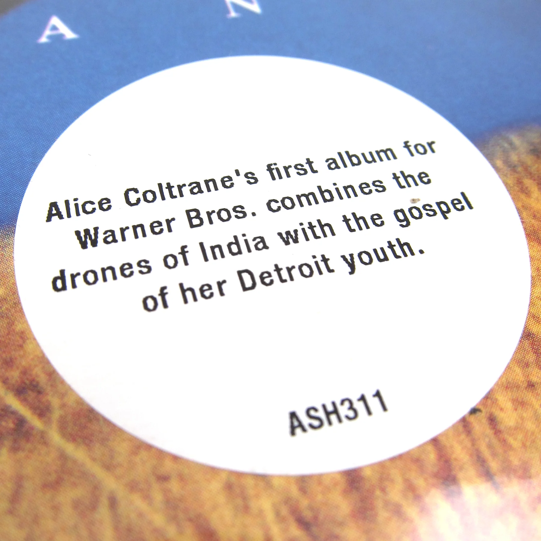 Alice Coltrane: Eternity Vinyl LP - Image 3