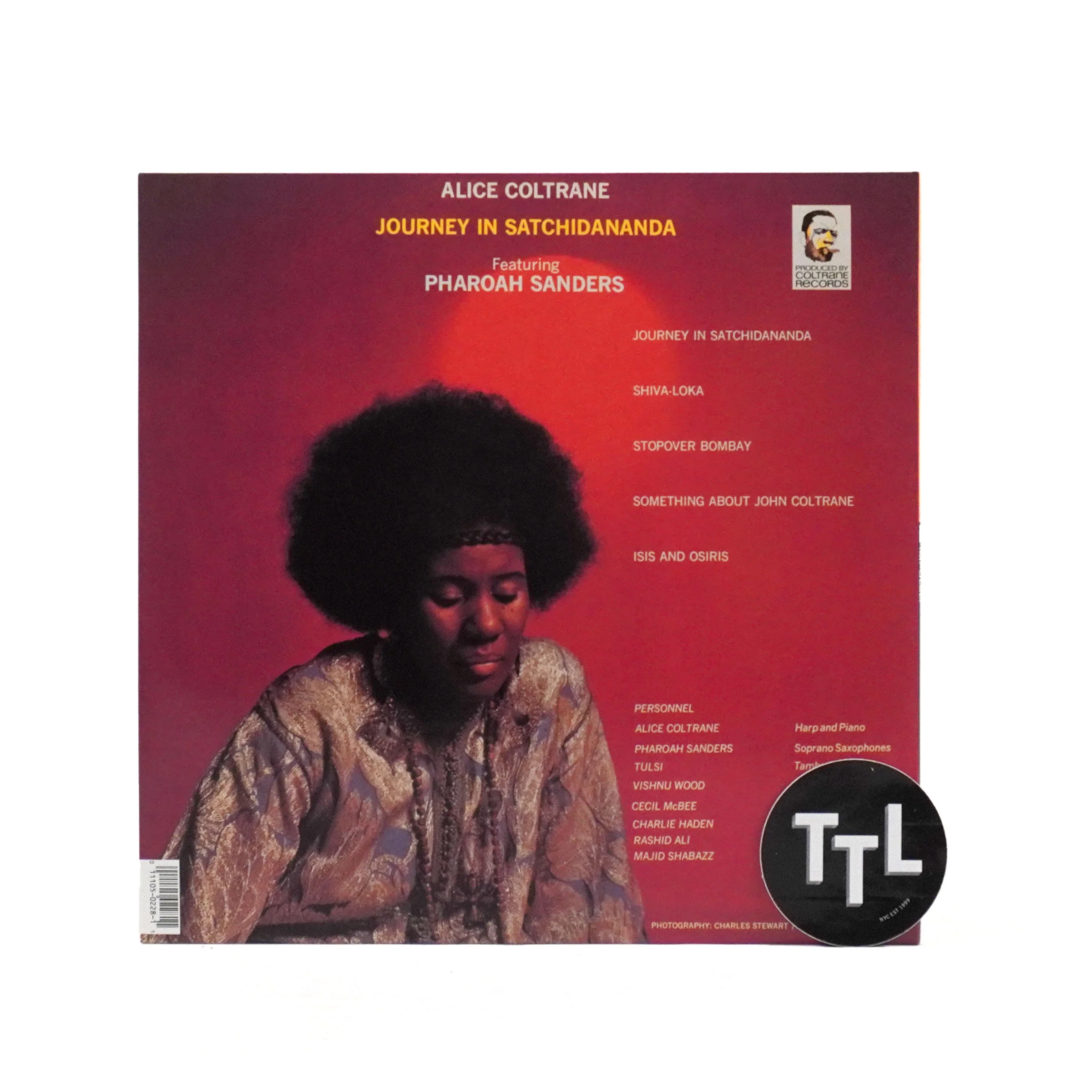 Alice Coltrane: Journey In Satchidananda (Orange Colored Vinyl) Vinyl LP - Image 3