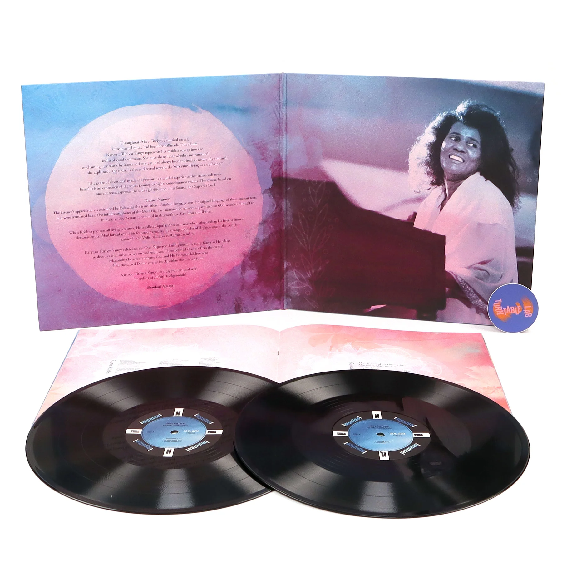 Alice Coltrane: Kirtan - Turiya Sings Vinyl 2LP - Image 2
