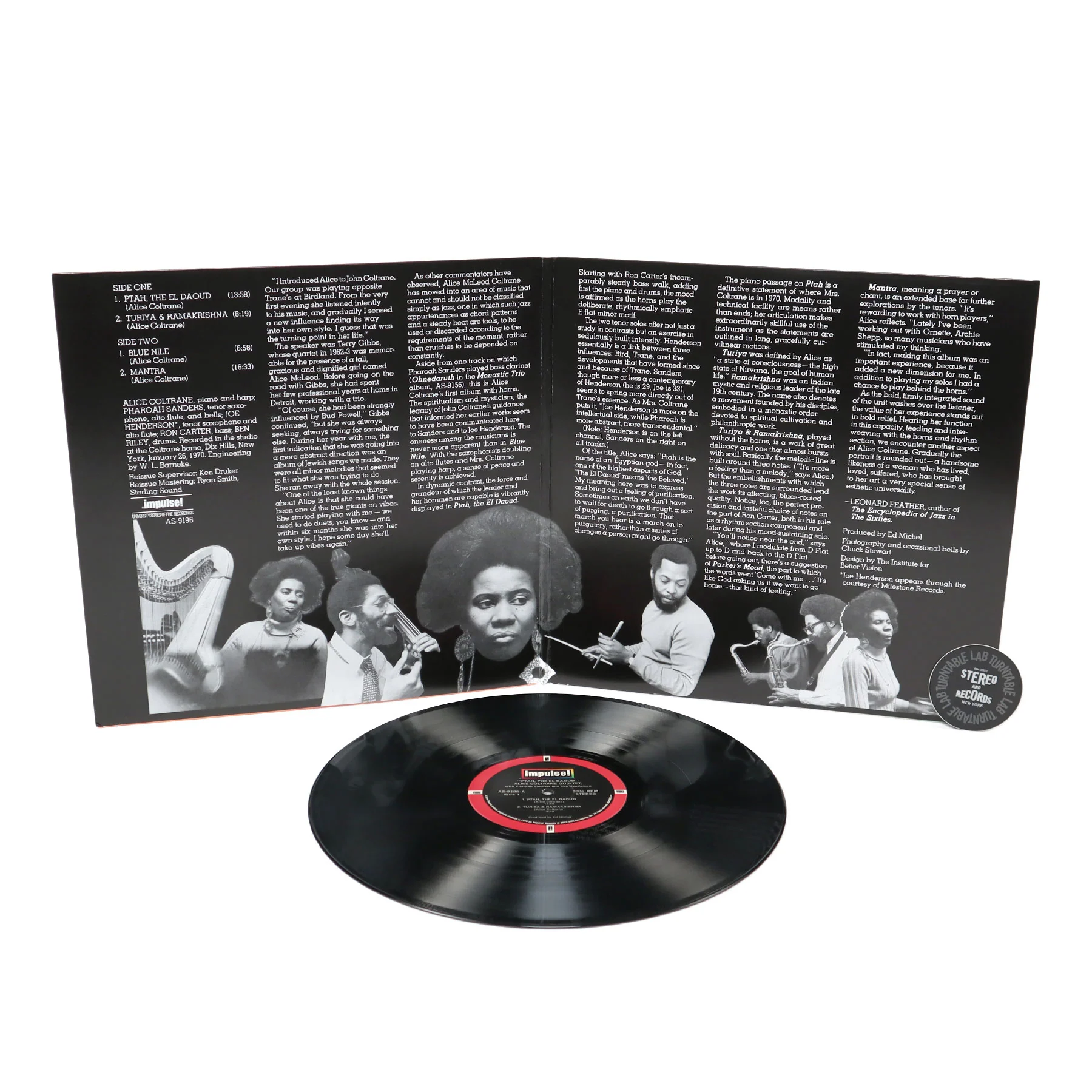 Alice Coltrane: Ptah The El Daoud (Verve By Request Series 180g) Vinyl LP - Image 2