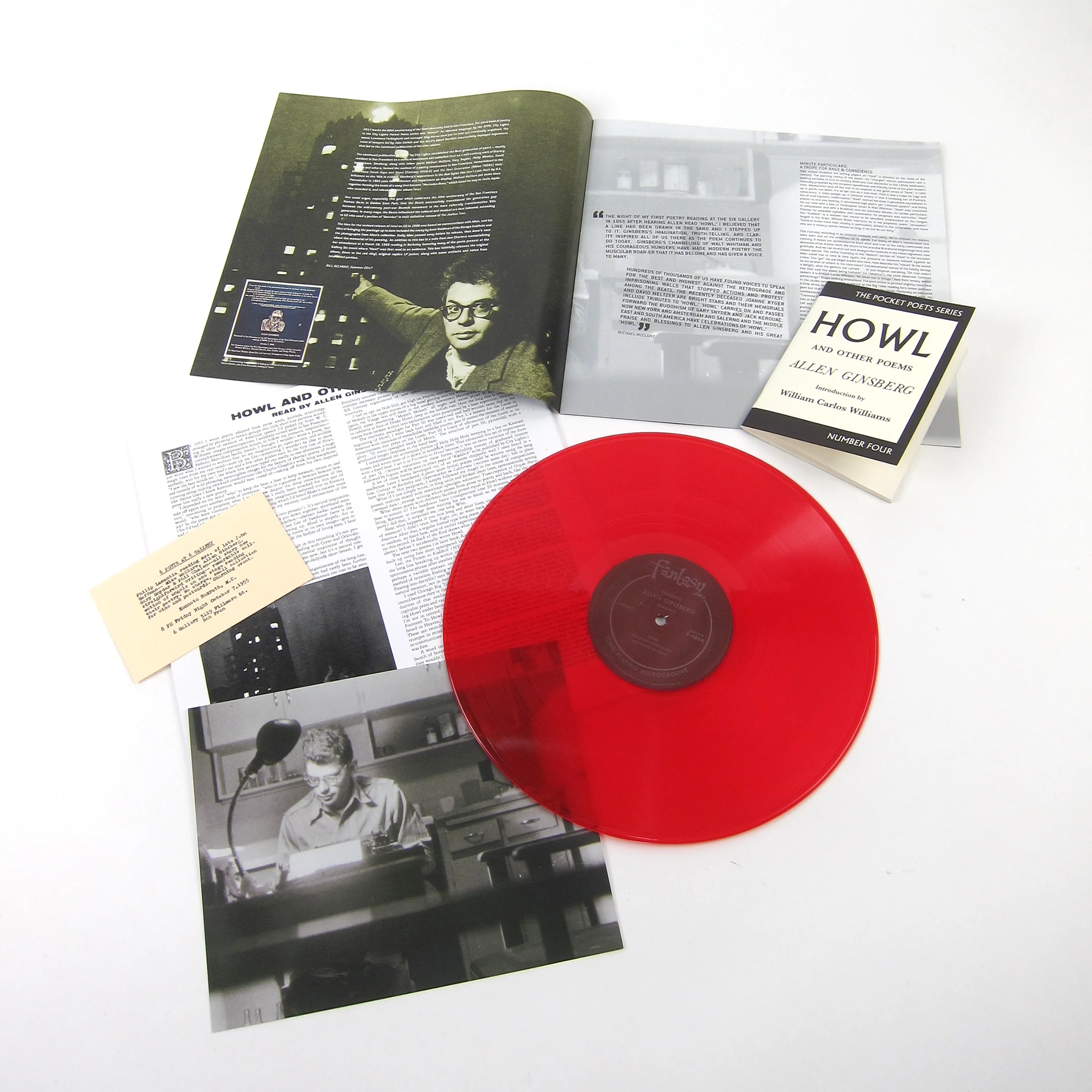 Allen Ginsberg: Howl (180g, Colored Vinyl) Vinyl LP Boxset - Image 2