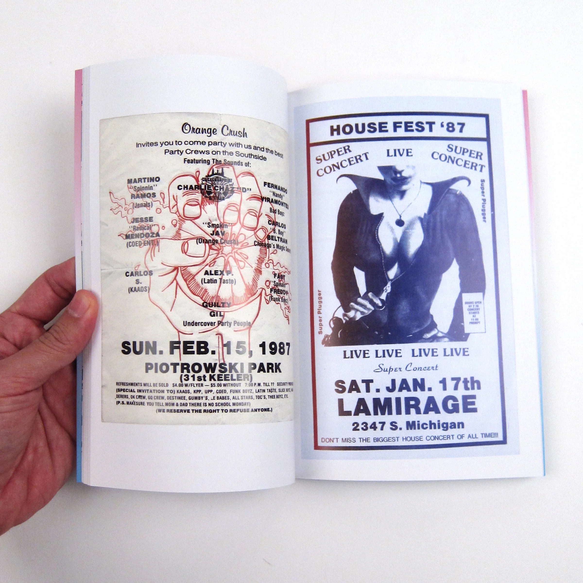 Almighty & Insane Books: Beyond Heaven - Chicago House Party Flyers from 1983-89 Book - Image 3