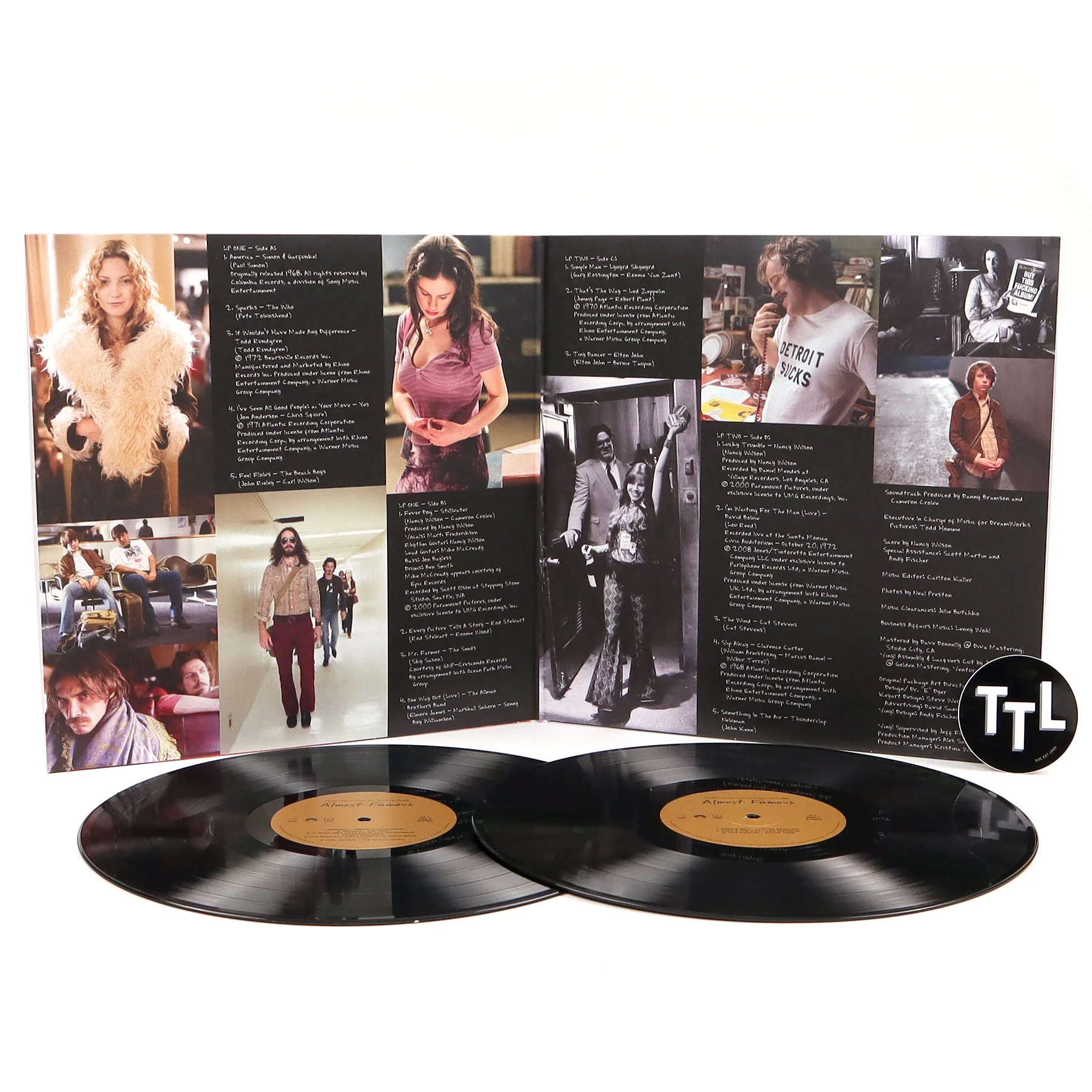 Almost Famous: Almost Famous Original Soundtrack (180g) Vinyl 2LP - Image 2