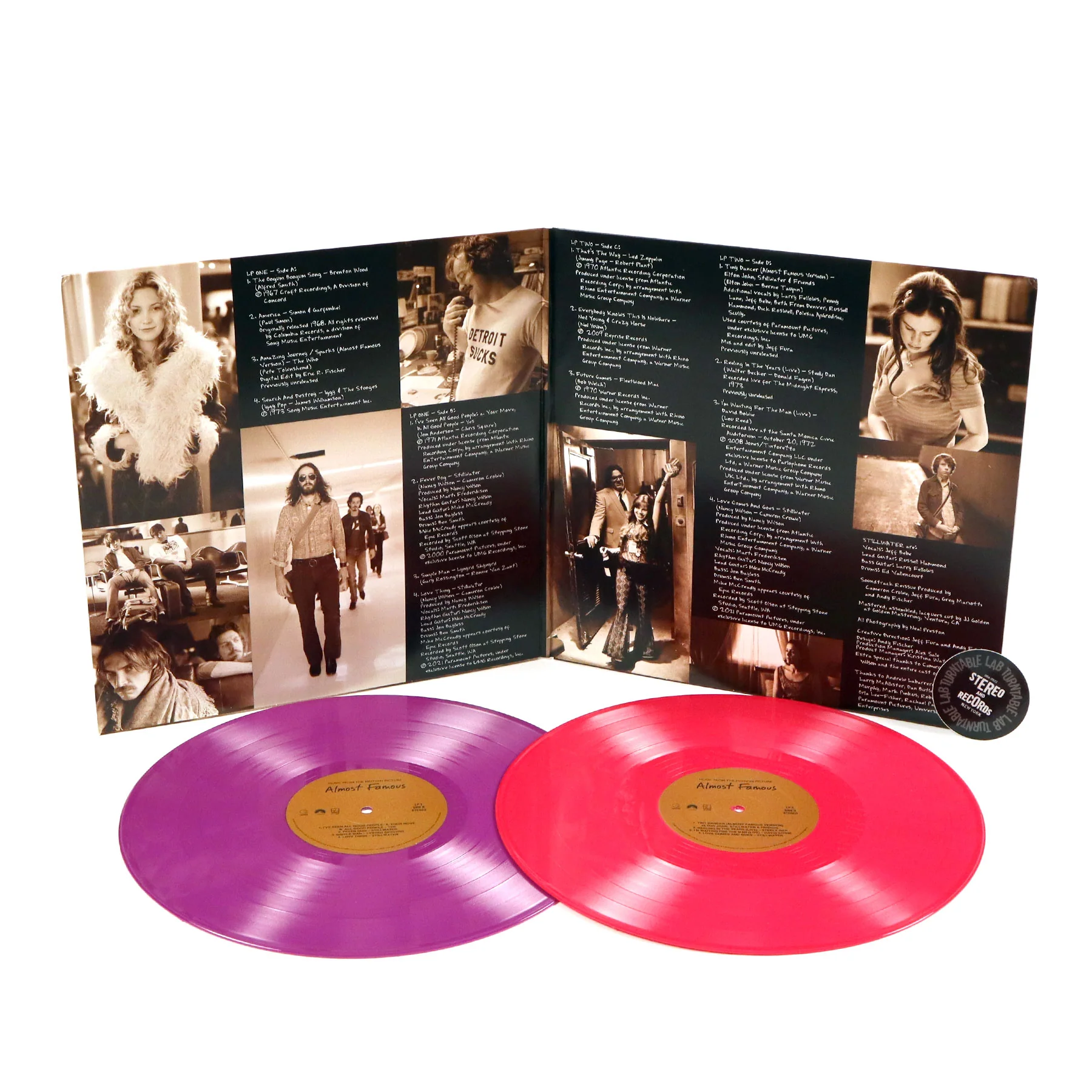 Almost Famous: Soundtrack (Colored Vinyl) Vinyl 2LP - Image 2