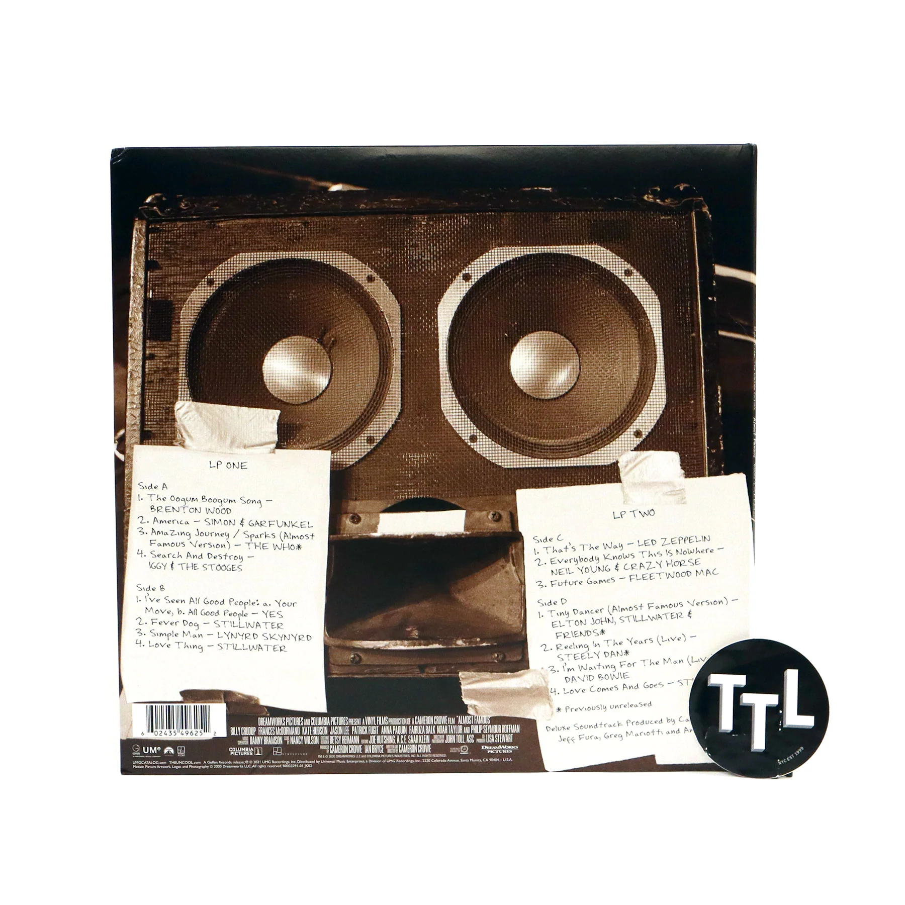Almost Famous: Soundtrack (Colored Vinyl) Vinyl 2LP - Image 3
