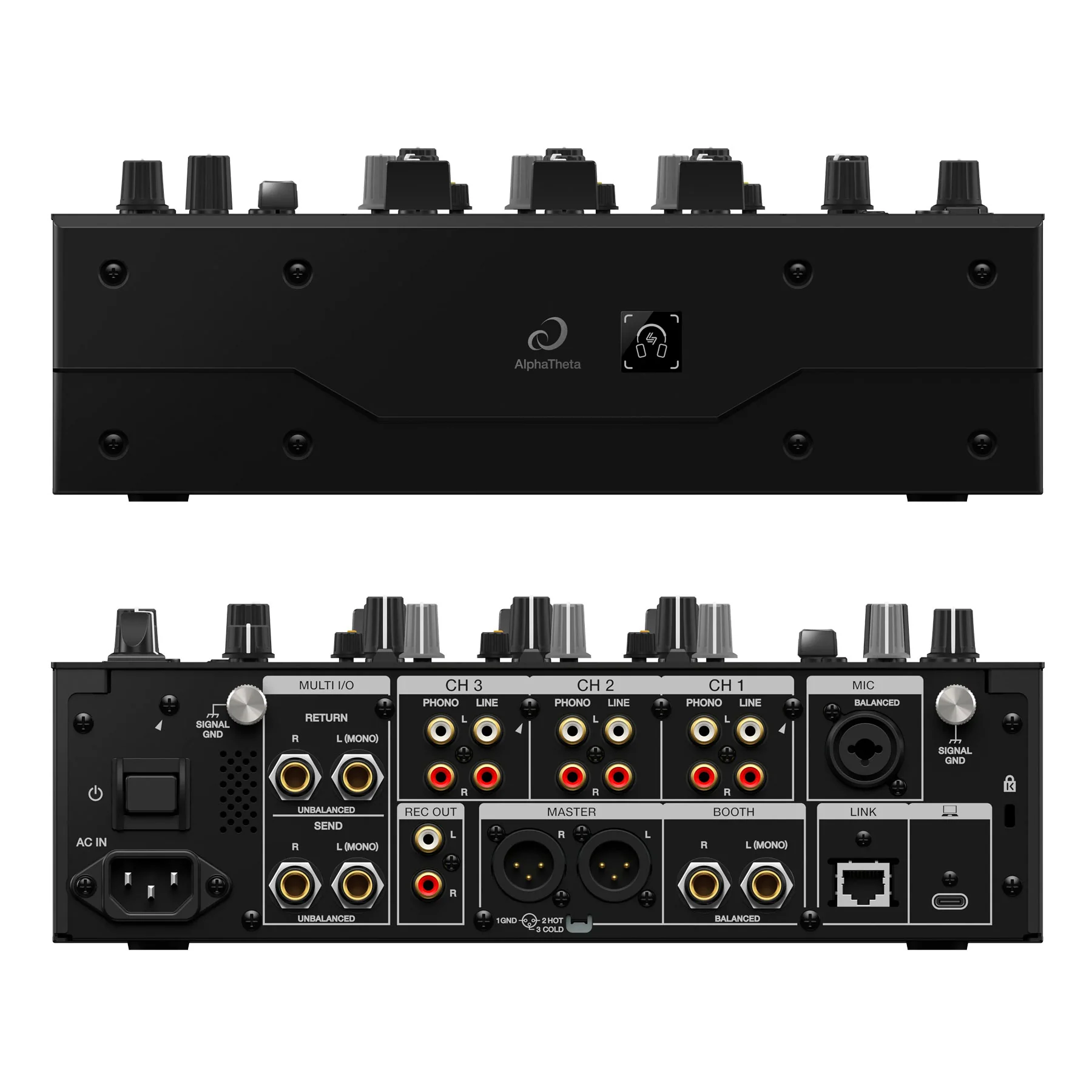 AlphaTheta: DJM-V5 3-Channel DJ Mixer - Image 3