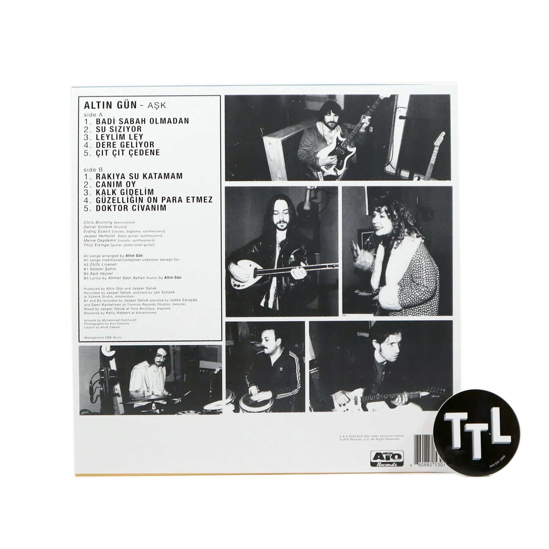 Altin Gun: Ask (Indie Exclusive Colored Vinyl) Vinyl LP - Image 3
