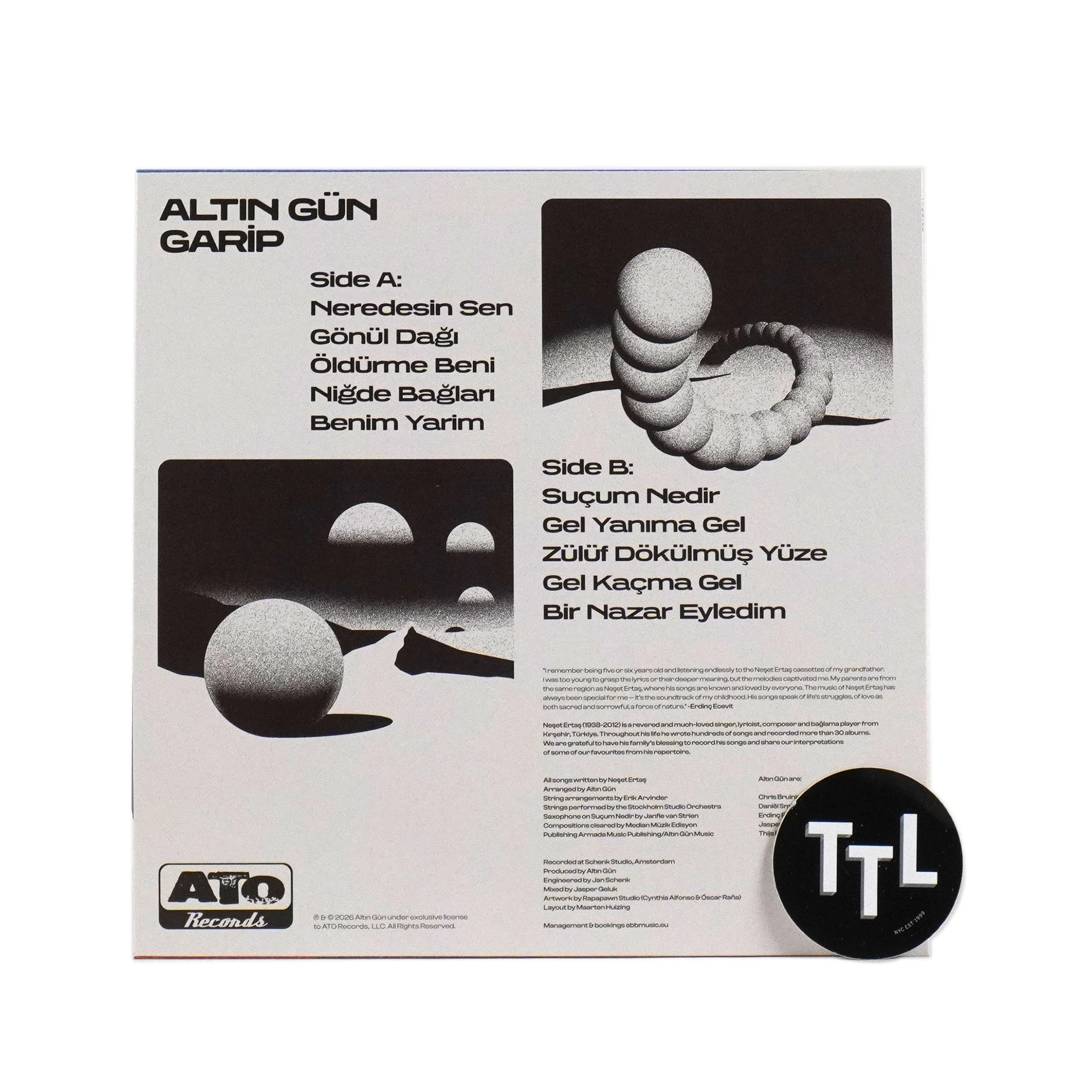Altin Gun: Garip (Indie Exclusive Colored Vinyl) Vinyl LP - Image 3