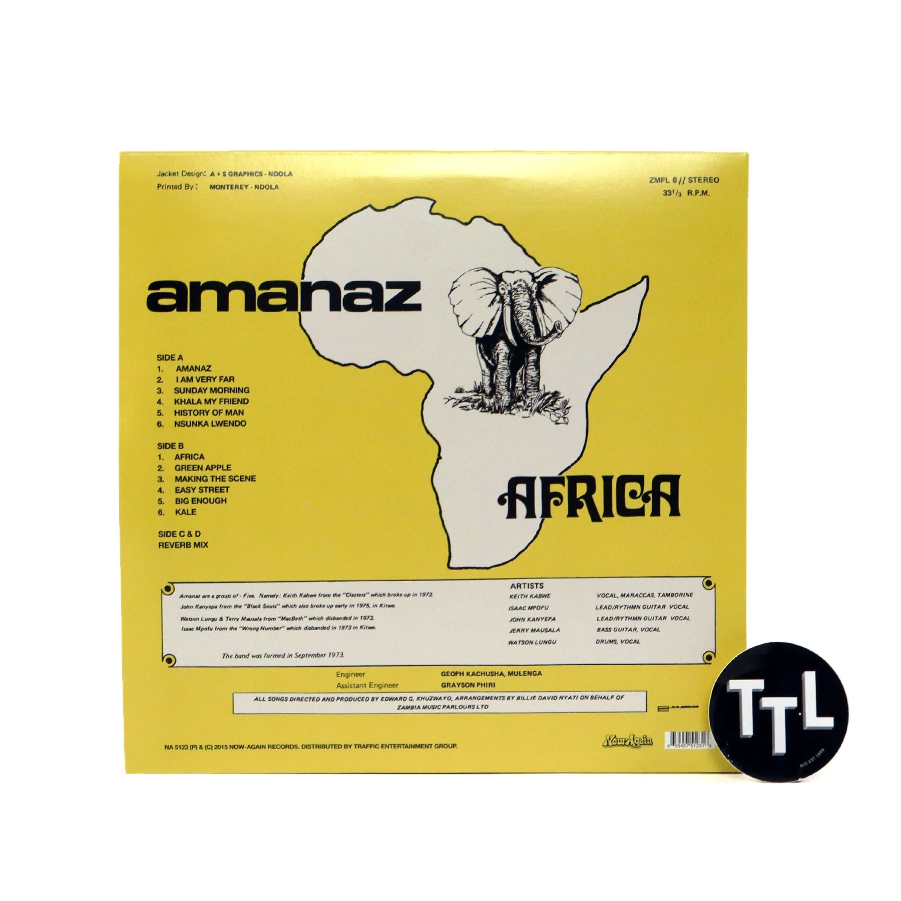 Amanaz: Africa Vinyl 2LP - Image 3