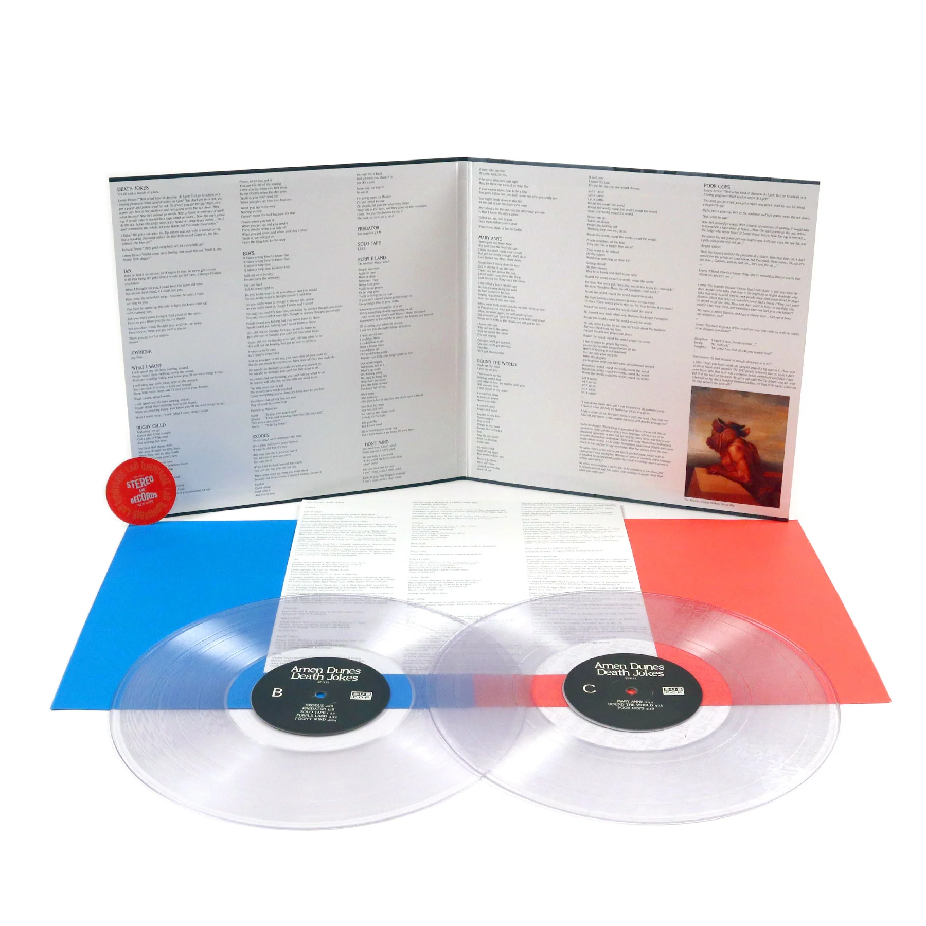 Amen Dunes: Death Jokes (Loser Edition Colored Vinyl) Vinyl 2LP - Image 3
