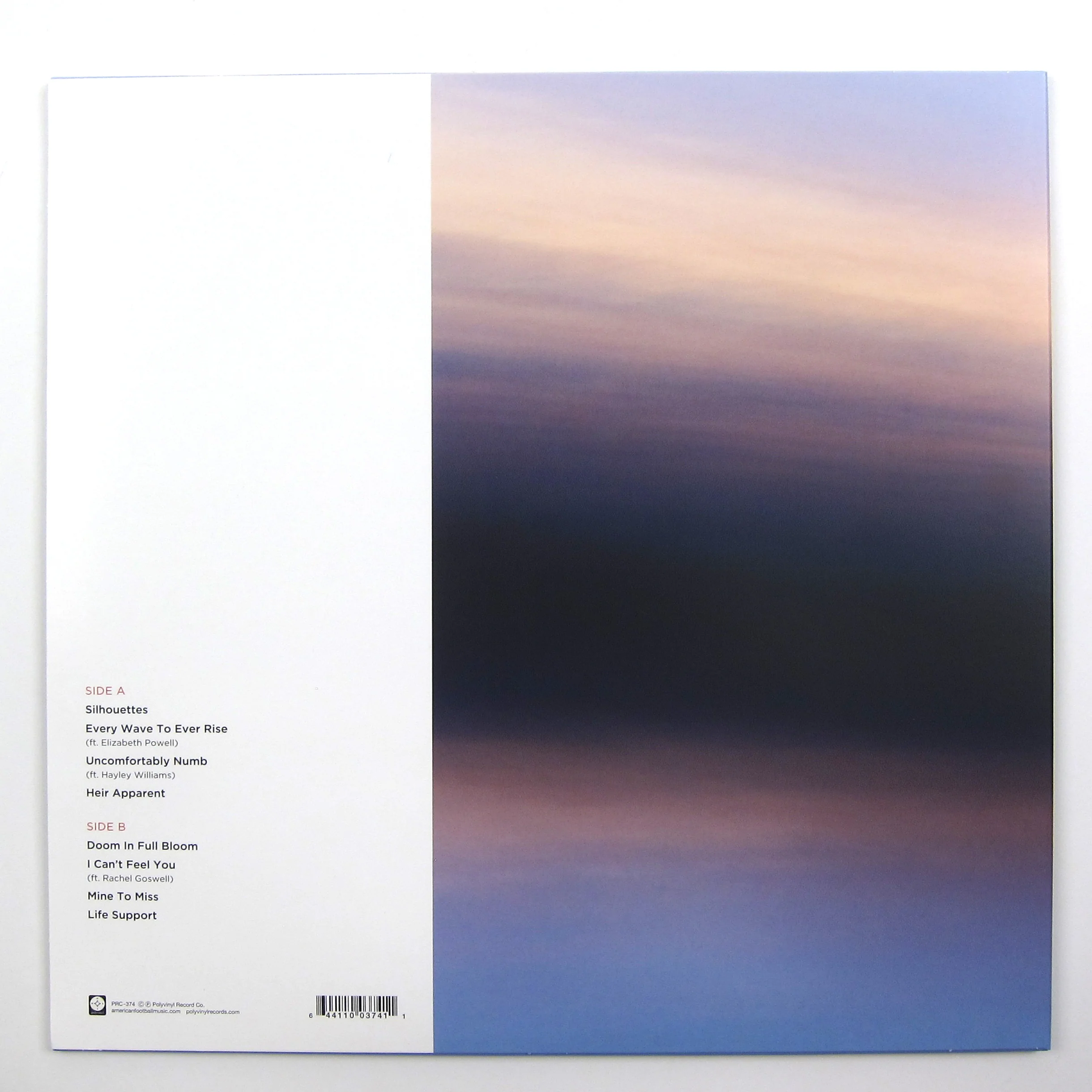 American Football: American Football (LP3) (180g, Colored Vinyl) Vinyl LP - Image 3
