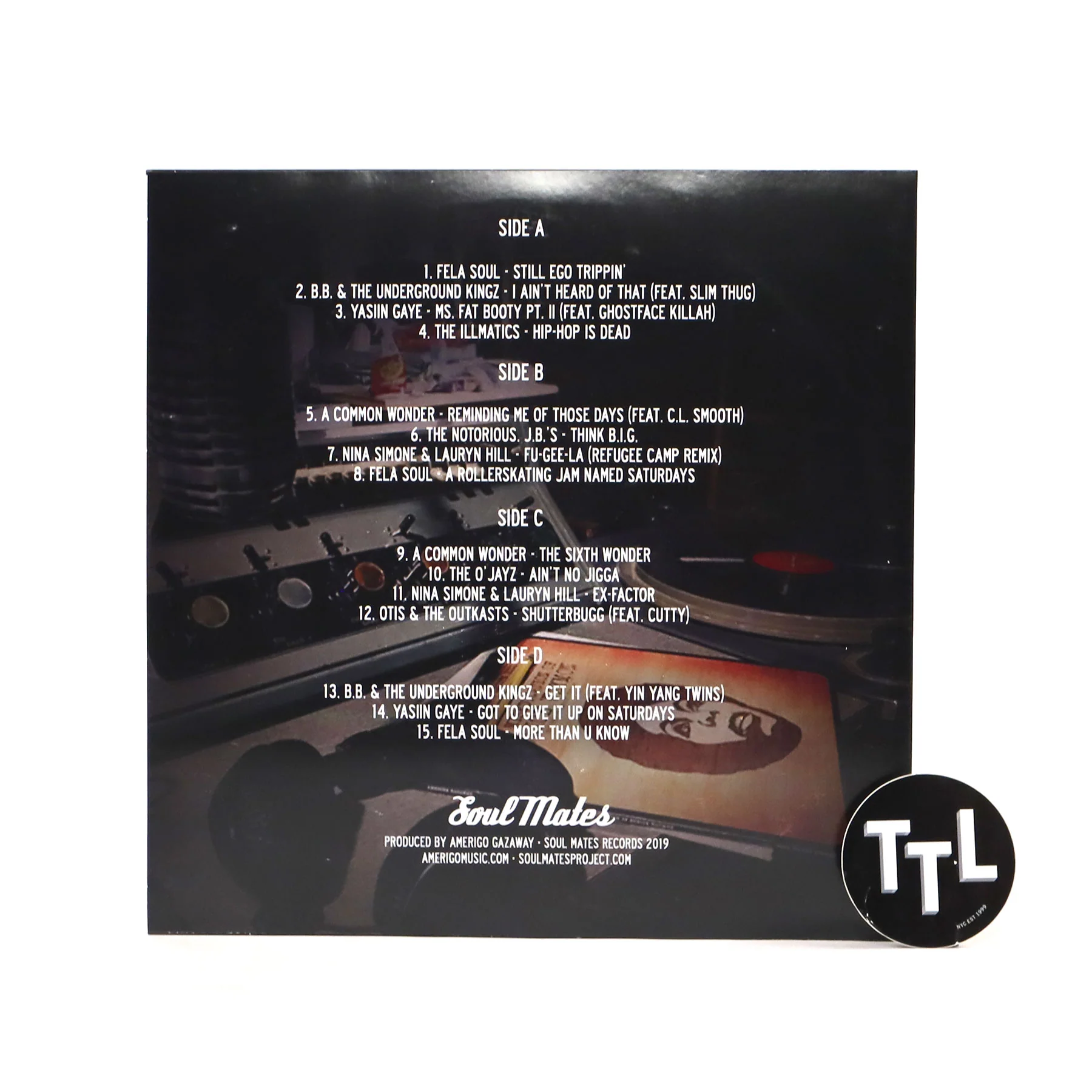 Amerigo Gazaway: Soul Mates Volume 1&2 Vinyl 2LP - Image 3