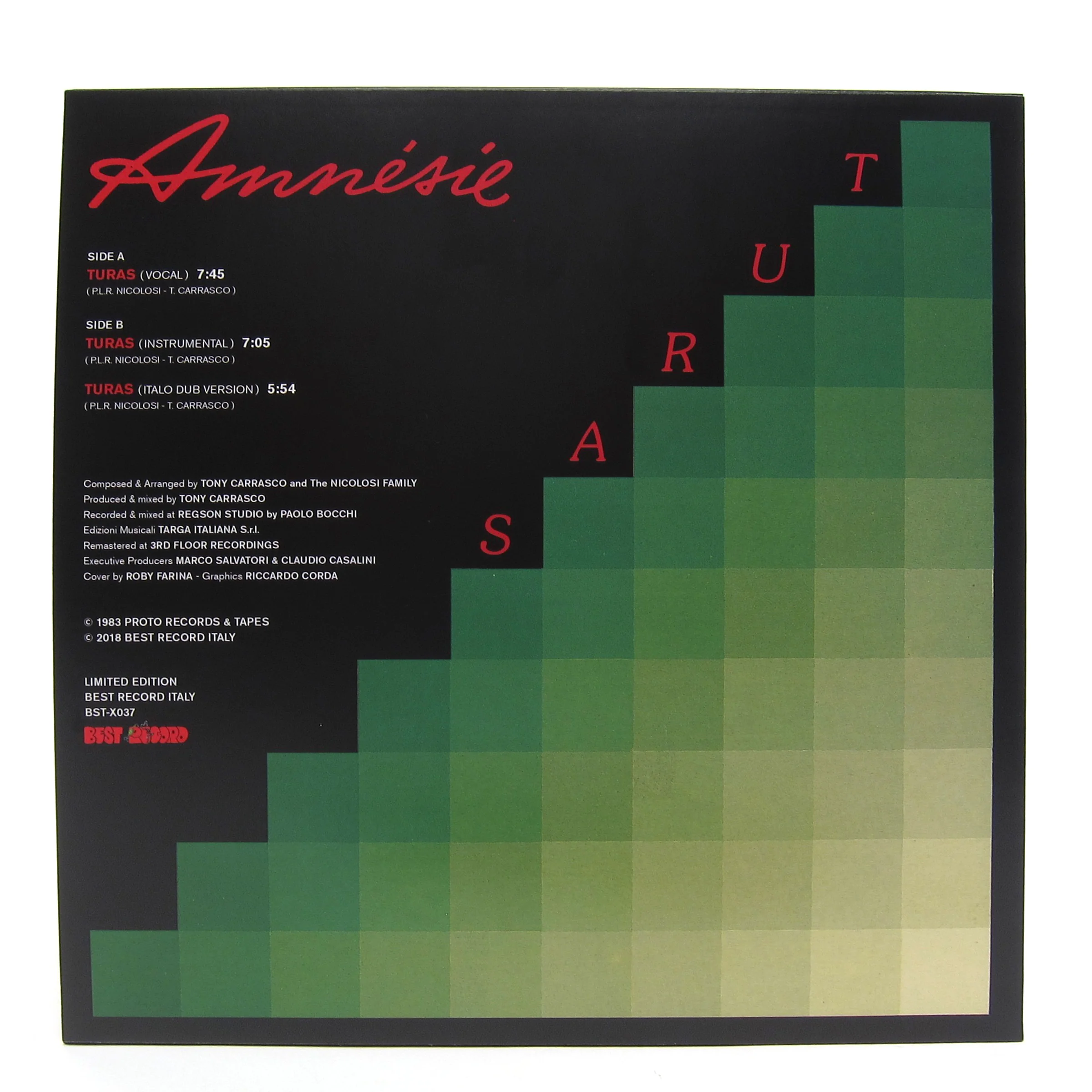 Amnesie: Turas Vinyl 12" - Image 2