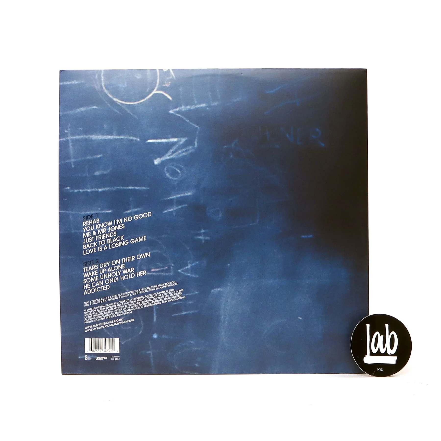 Amy Winehouse: Back To Black (UK Import) Vinyl LP - Image 3