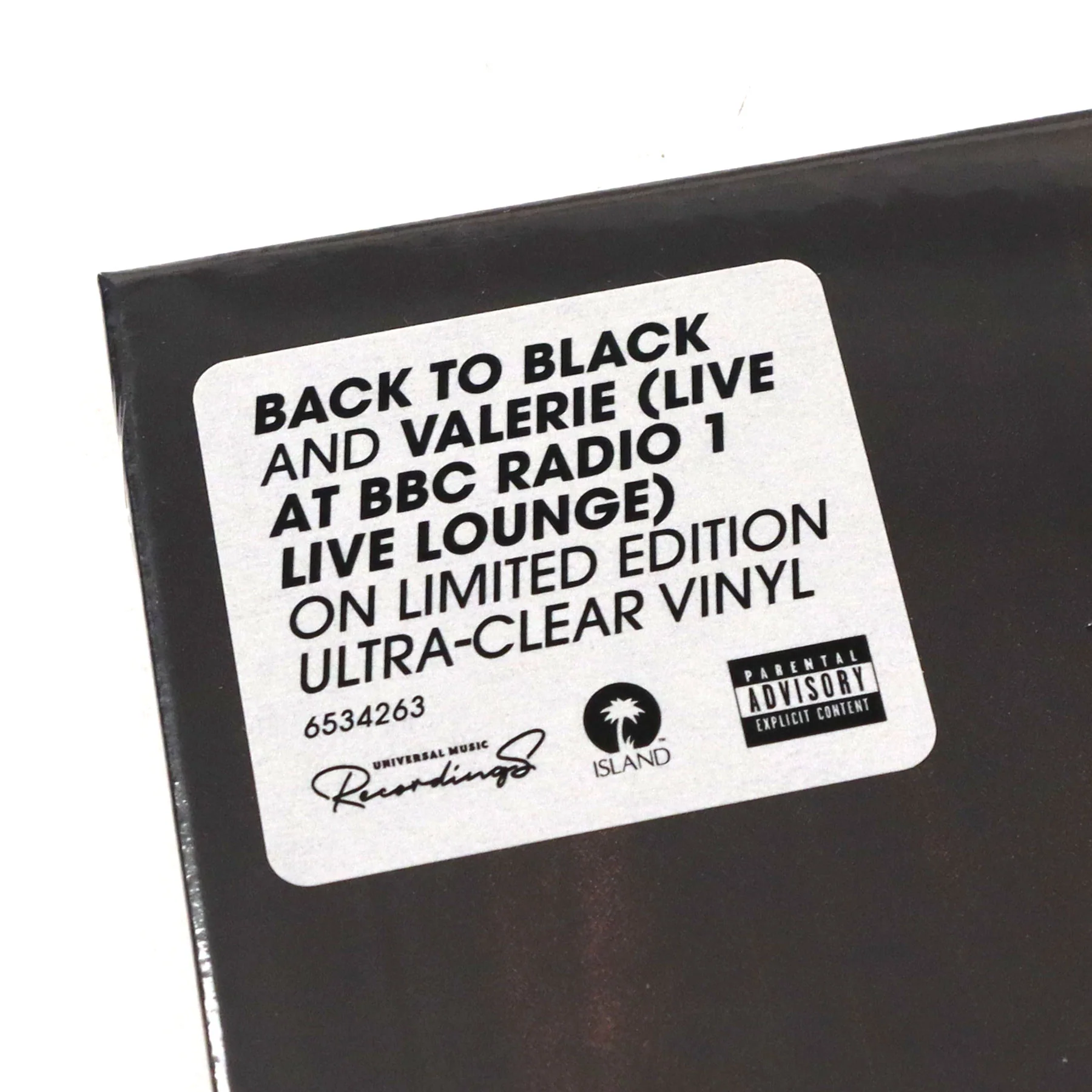 Amy Winehouse: Back To Black / Valerie (Import, Colored Vinyl) Vinyl 7" - Image 2
