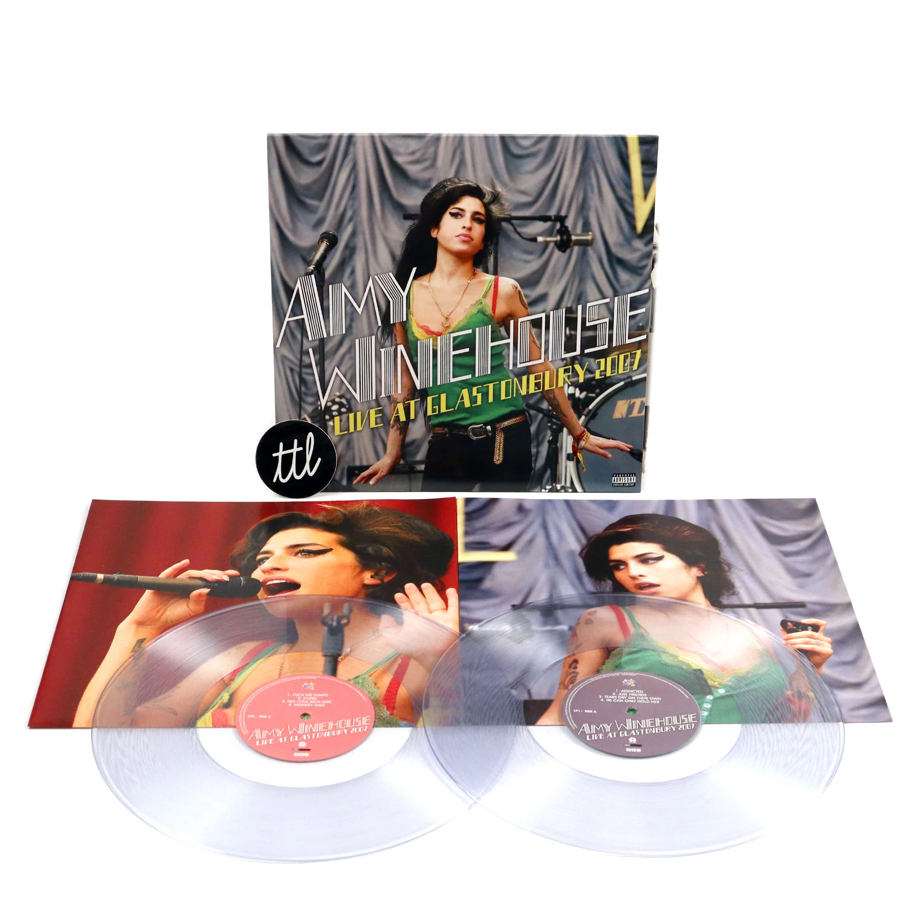 Amy Winehouse: Live At Glastonbury 2007 (Colored Vinyl) Vinyl 2LP - Image 2