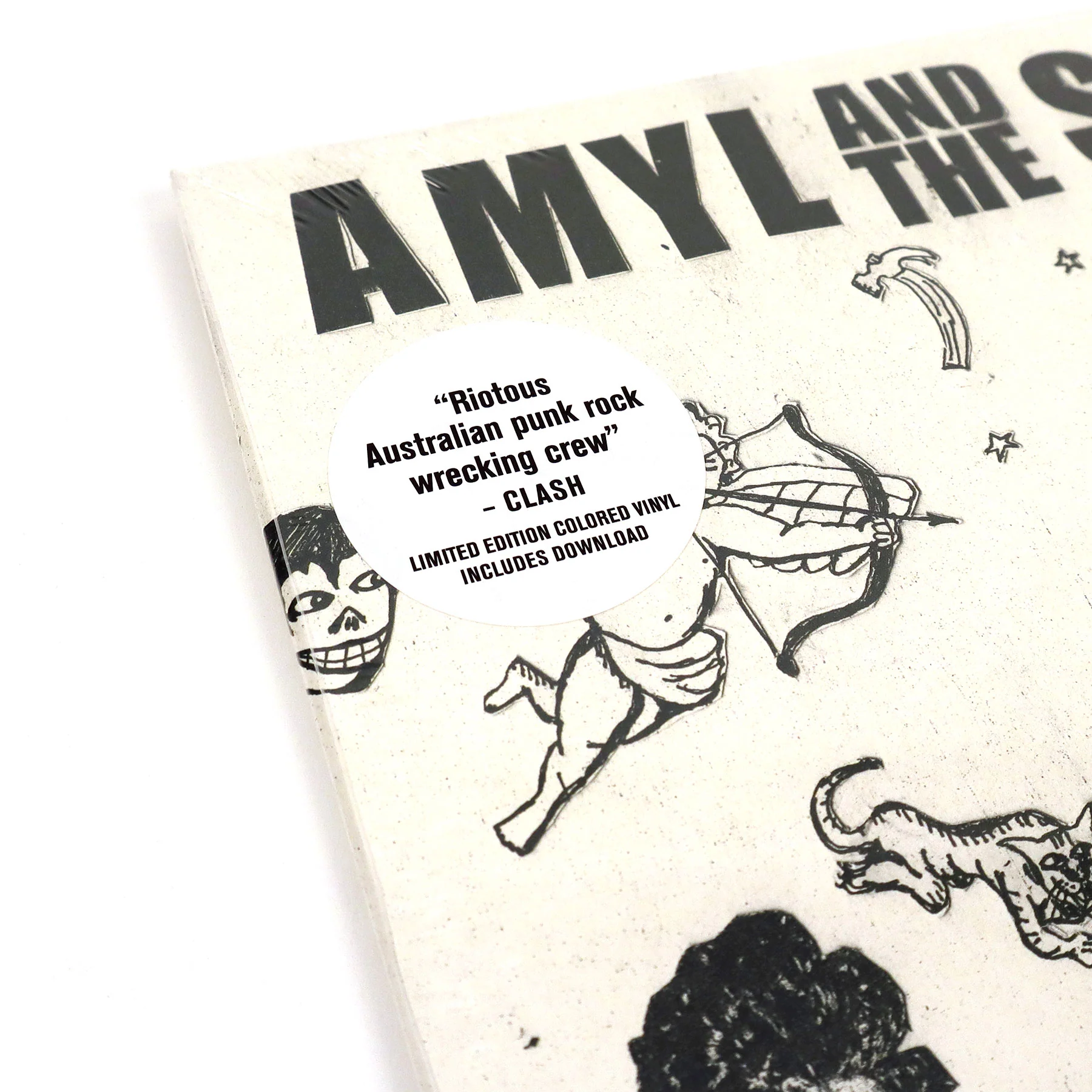 Amyl And The Sniffers: Amyl And The Sniffers (Indie Exclusive Gold Colored Vinyl) Vinyl LP - Image 4