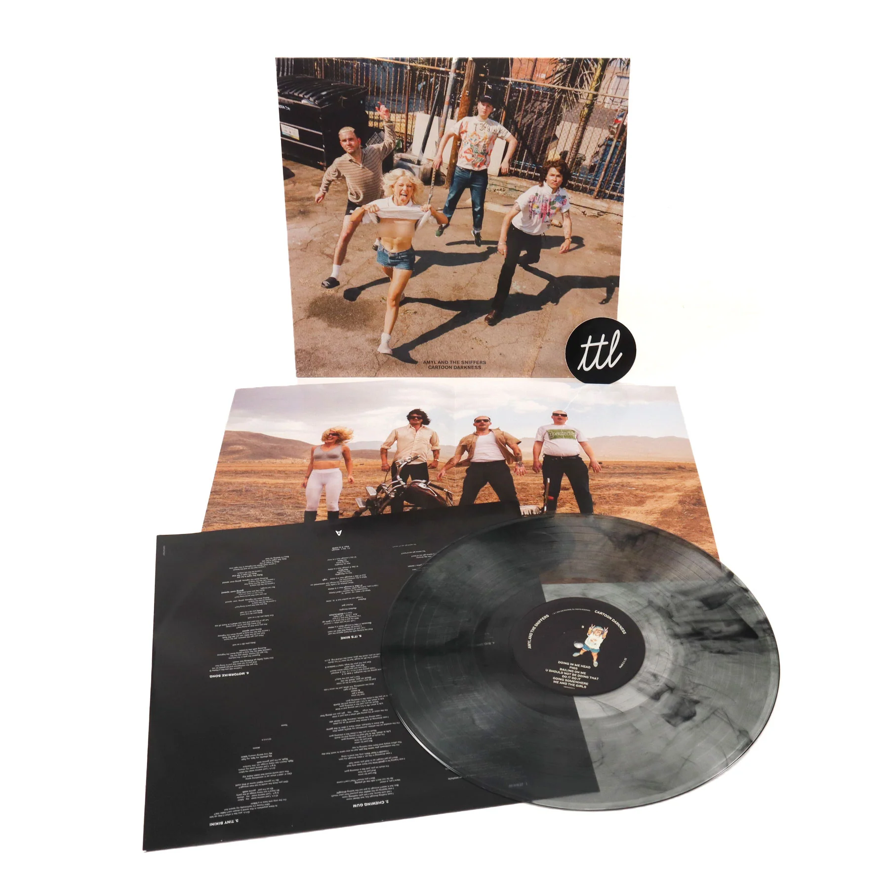 Amyl And The Sniffers: Cartoon Darkness (Indie Exclusive Colored Vinyl) Vinyl LP - Image 2