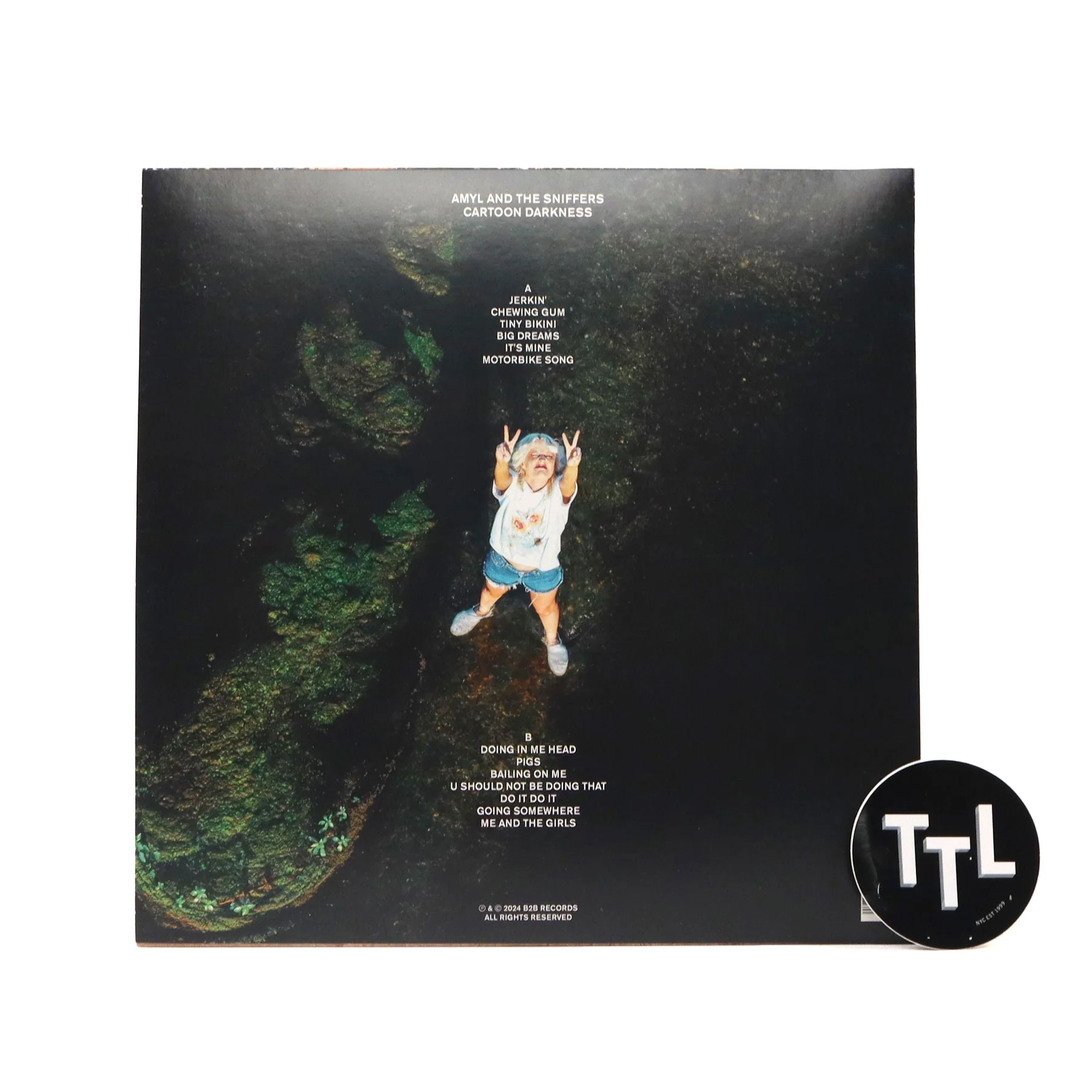 Amyl And The Sniffers: Cartoon Darkness (Indie Exclusive Colored Vinyl) Vinyl LP - Image 3