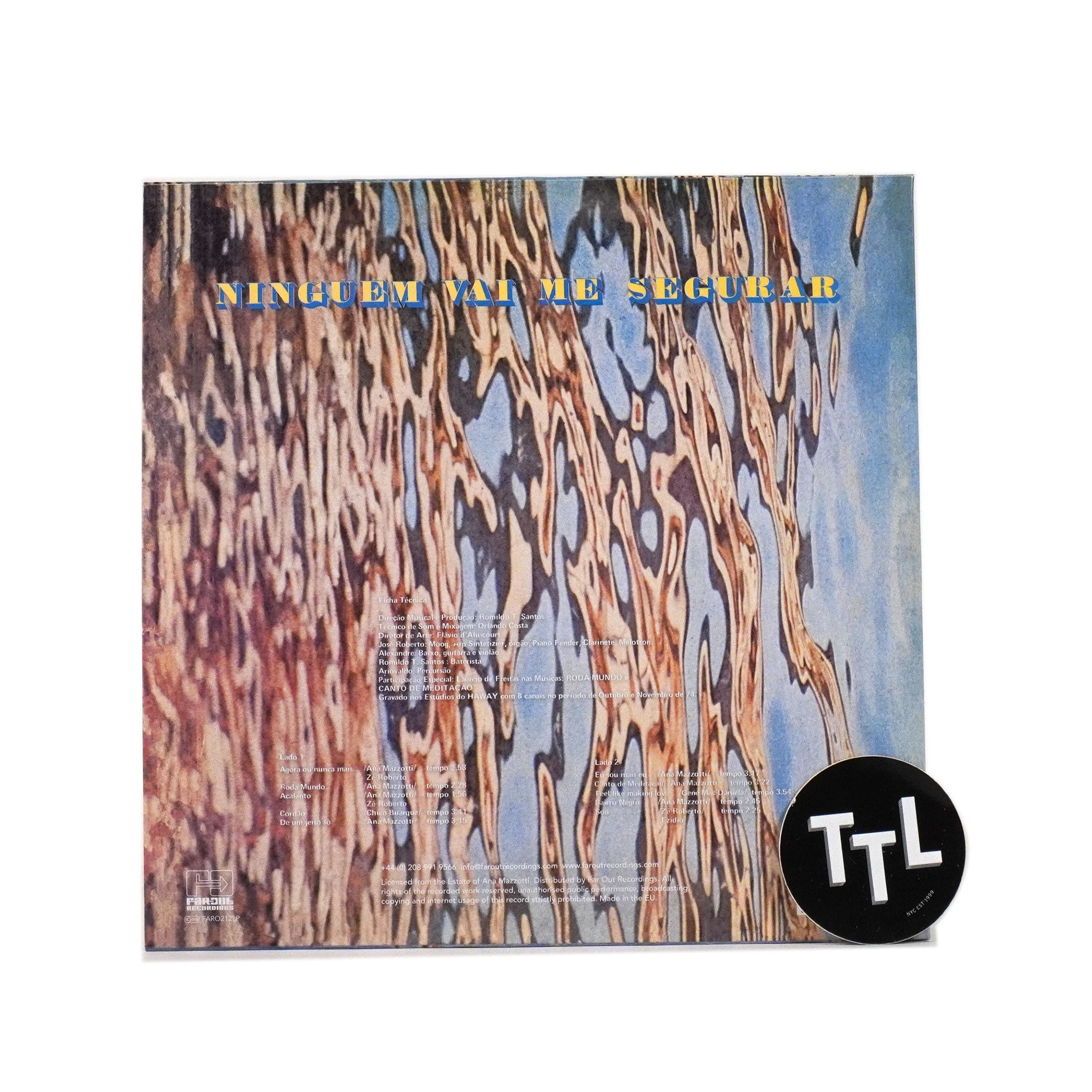 Ana Mazzotti: Ninguem Vai Me Segurar Vinyl LP - Image 2