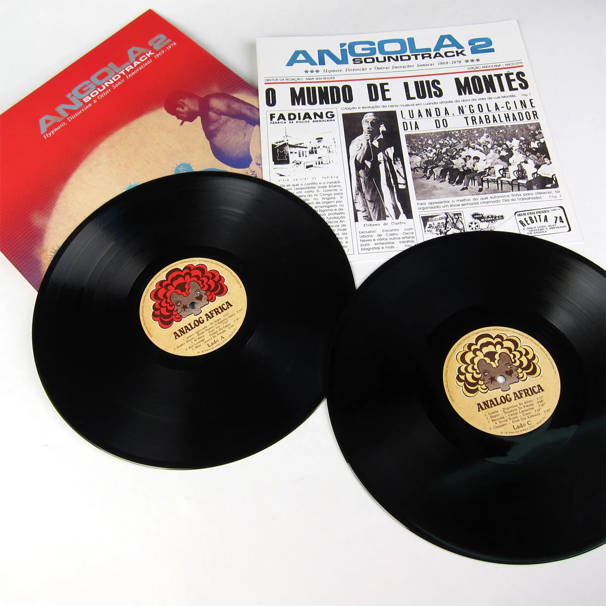 Analog Africa: Angola 2 Soundtrack Hypnosis, Distortion & Other Sonic Innovations 1969-1978 2LP - Image 2