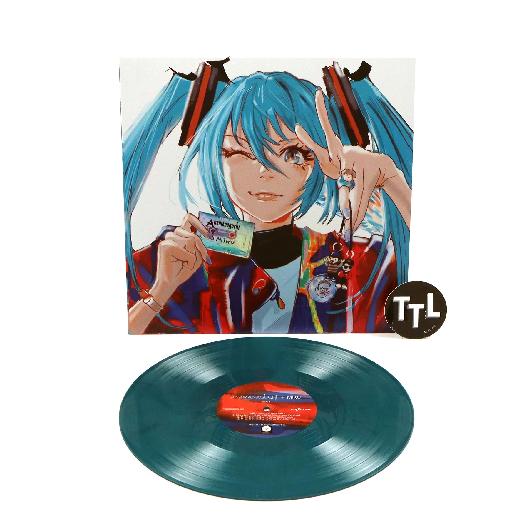 Anamanaguchi: Miku (Colored Vinyl) Vinyl 12" - Image 2