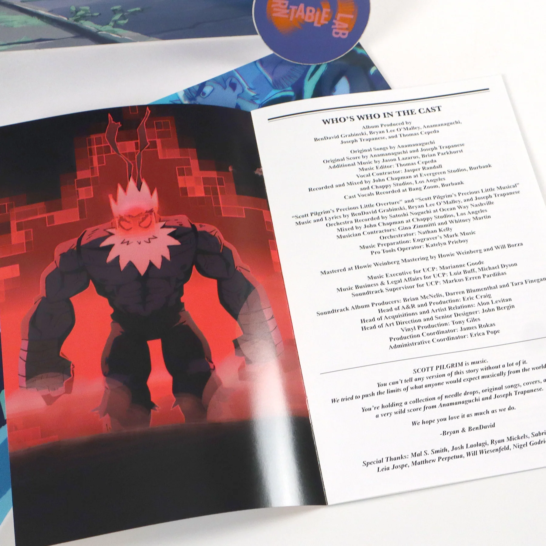 ANAMANAGUCHI: Scott Pilgrim Takes Off Soundtrack (Colored Vinyl) Vinyl 2LP - Image 3