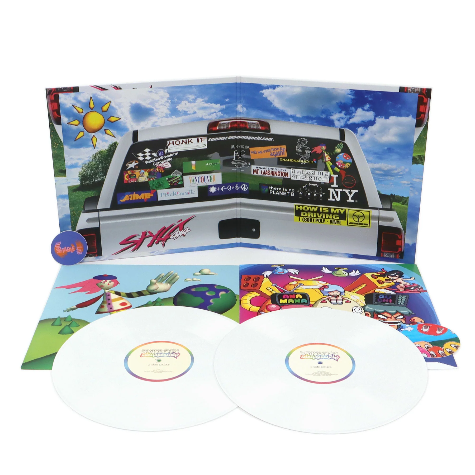 Anamanaguchi: Summer Singles 2010 / 2020 (Colored Vinyl) Vinyl LP - Image 2