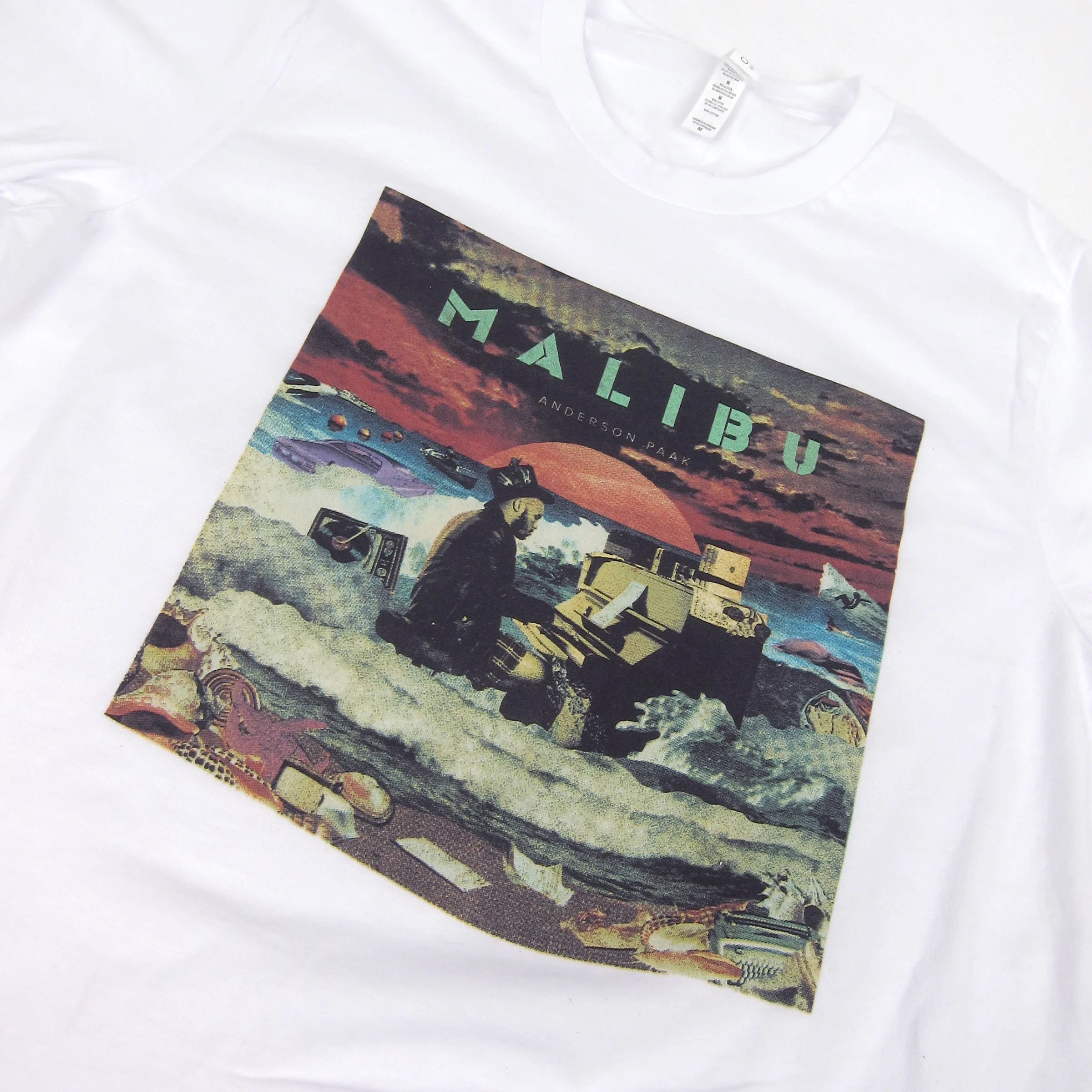 Anderson .Paak: Malibu Shirt - White - Image 2