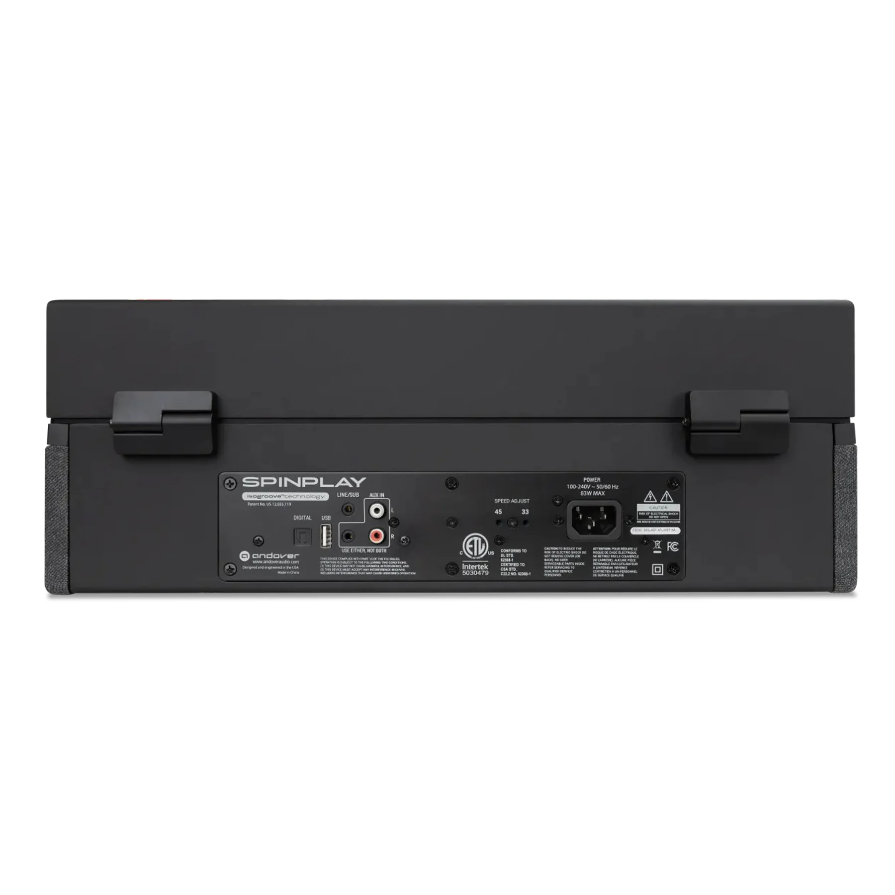 Andover Audio: SpinPlay All-In-One Turntable w/ Speaker - Image 4