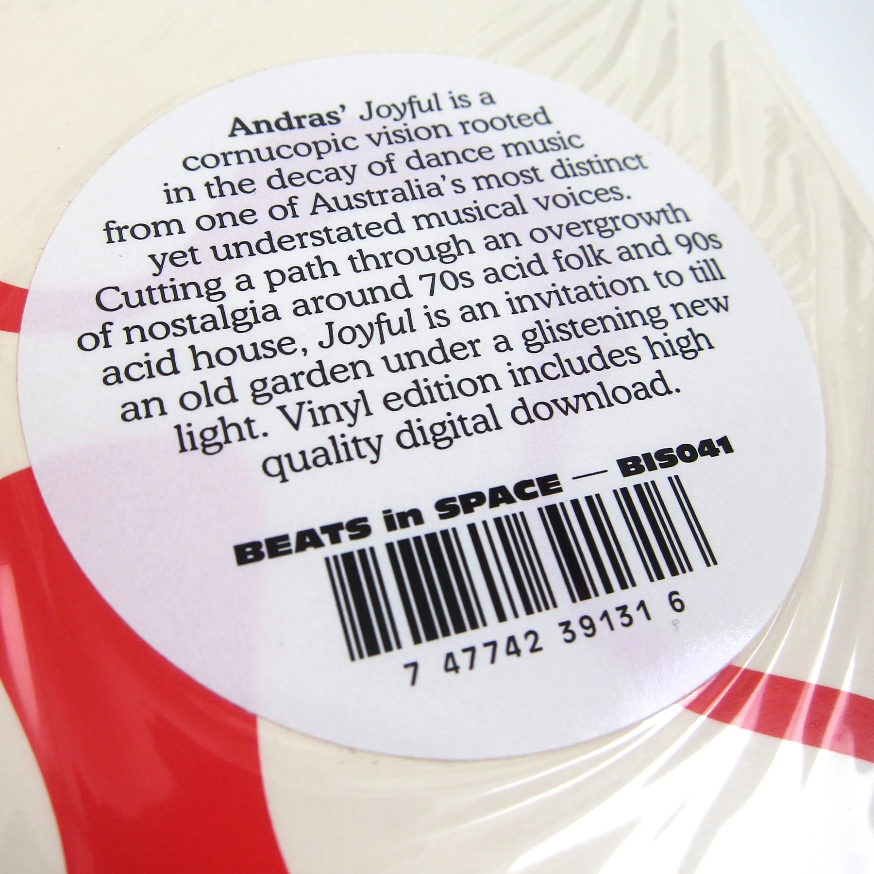 Andras: Joyful Vinyl LP - Image 2