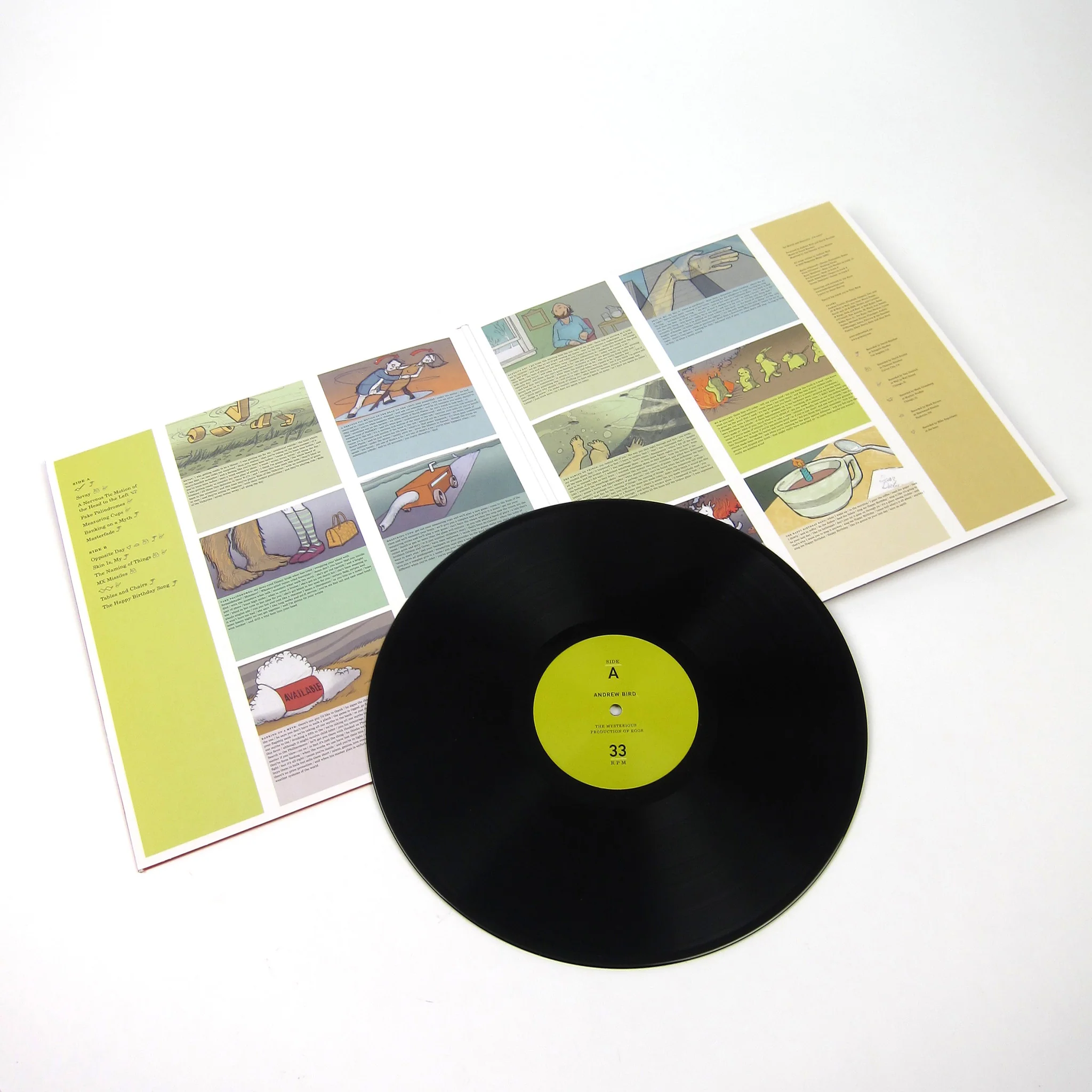 Andrew Bird: The Mysterious Production Of Eggs Vinyl LP - Image 2