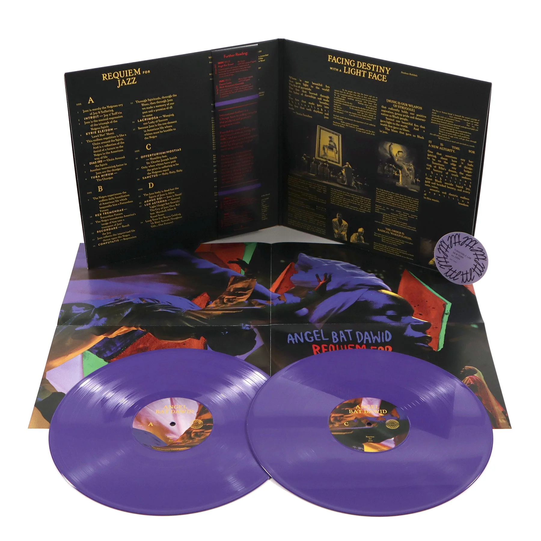 Angel Bat Dawid: Requiem For Jazz (Colored Vinyl) Vinyl 2LP - Image 2