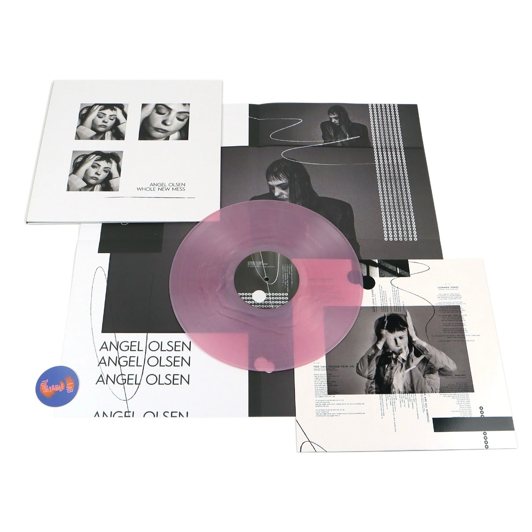 Angel Olsen: Whole New Mess (Pink Colored Vinyl) Vinyl LP - Image 2