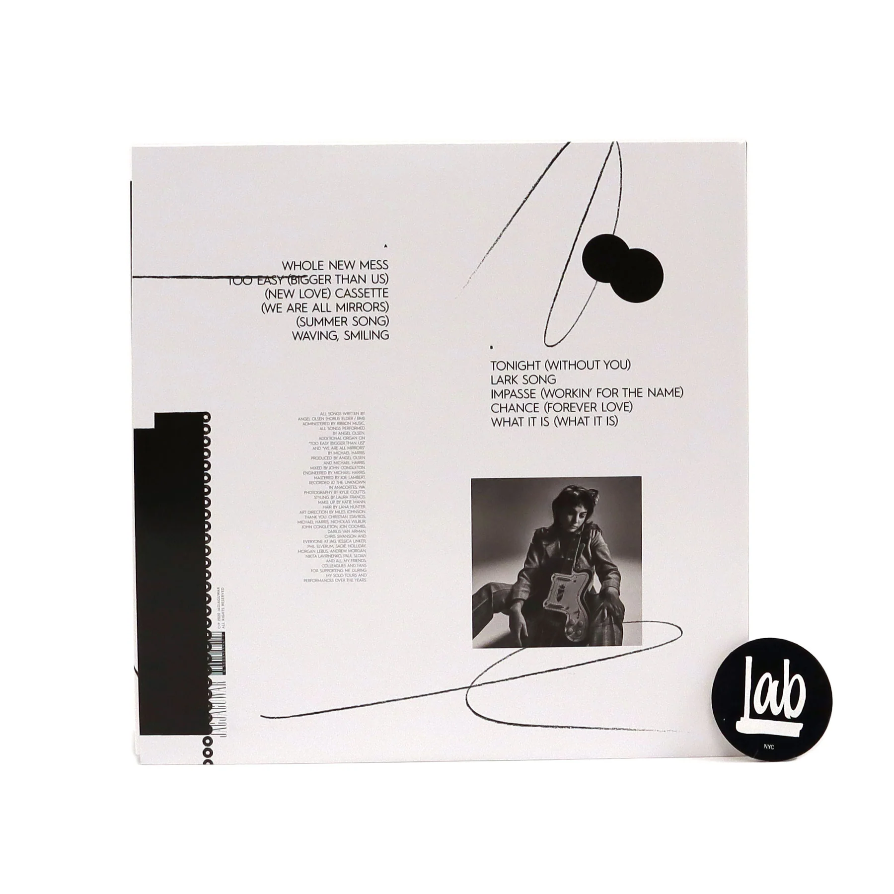 Angel Olsen: Whole New Mess (Pink Colored Vinyl) Vinyl LP - Image 3