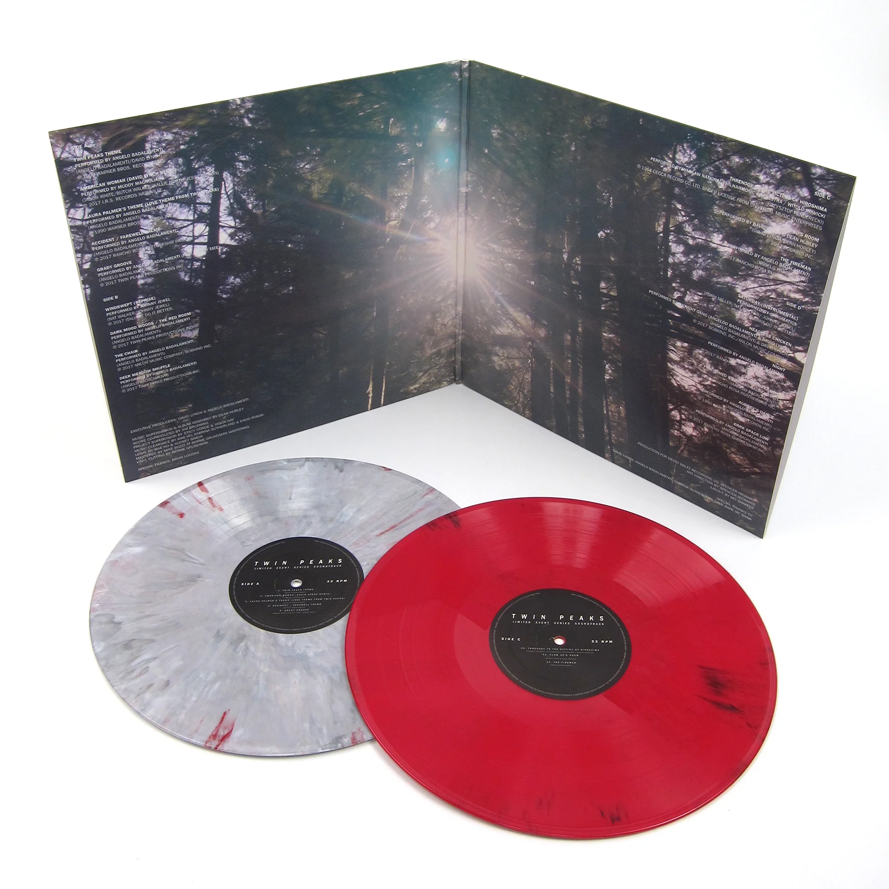 Angelo Badalamenti: Twin Peaks - Limited Event Series Soundtrack (180g, Colored Vinyl) Vinyl 2LP - Image 3