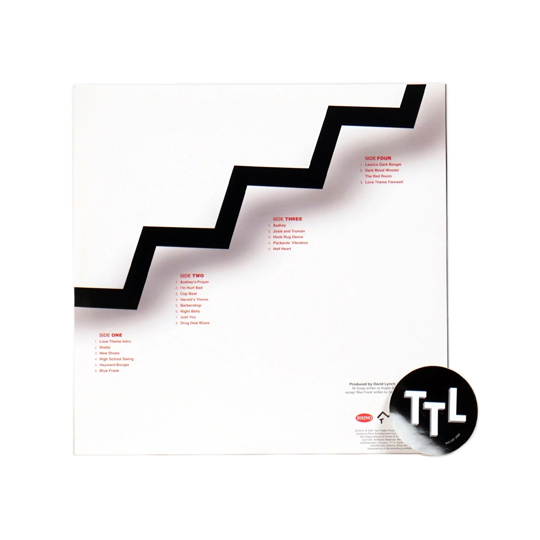 Angelo Badalamenti: Twin Peaks Season Two Music And More Soundtrack Vinyl 2LP - Image 3