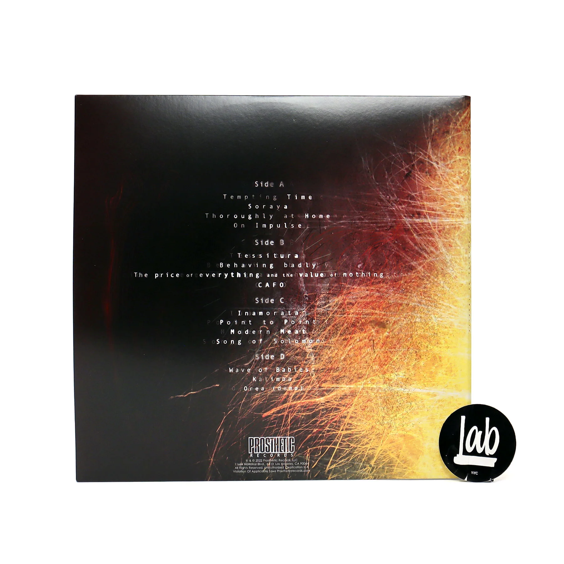 Animals As Leaders: Animals As Leaders (Yellow Colored Vinyl) Vinyl 2LP - Image 3