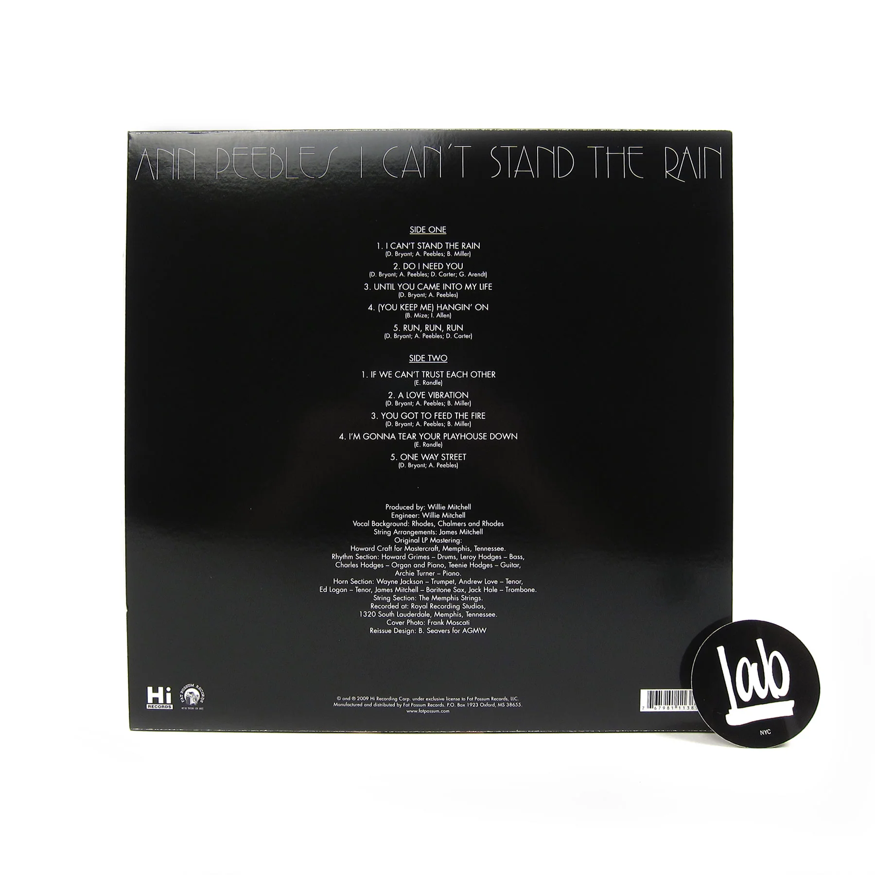 Ann Peebles: I Can't Stand The Rain (Indie Exclusive Colored Vinyl) Vinyl LP - Image 3