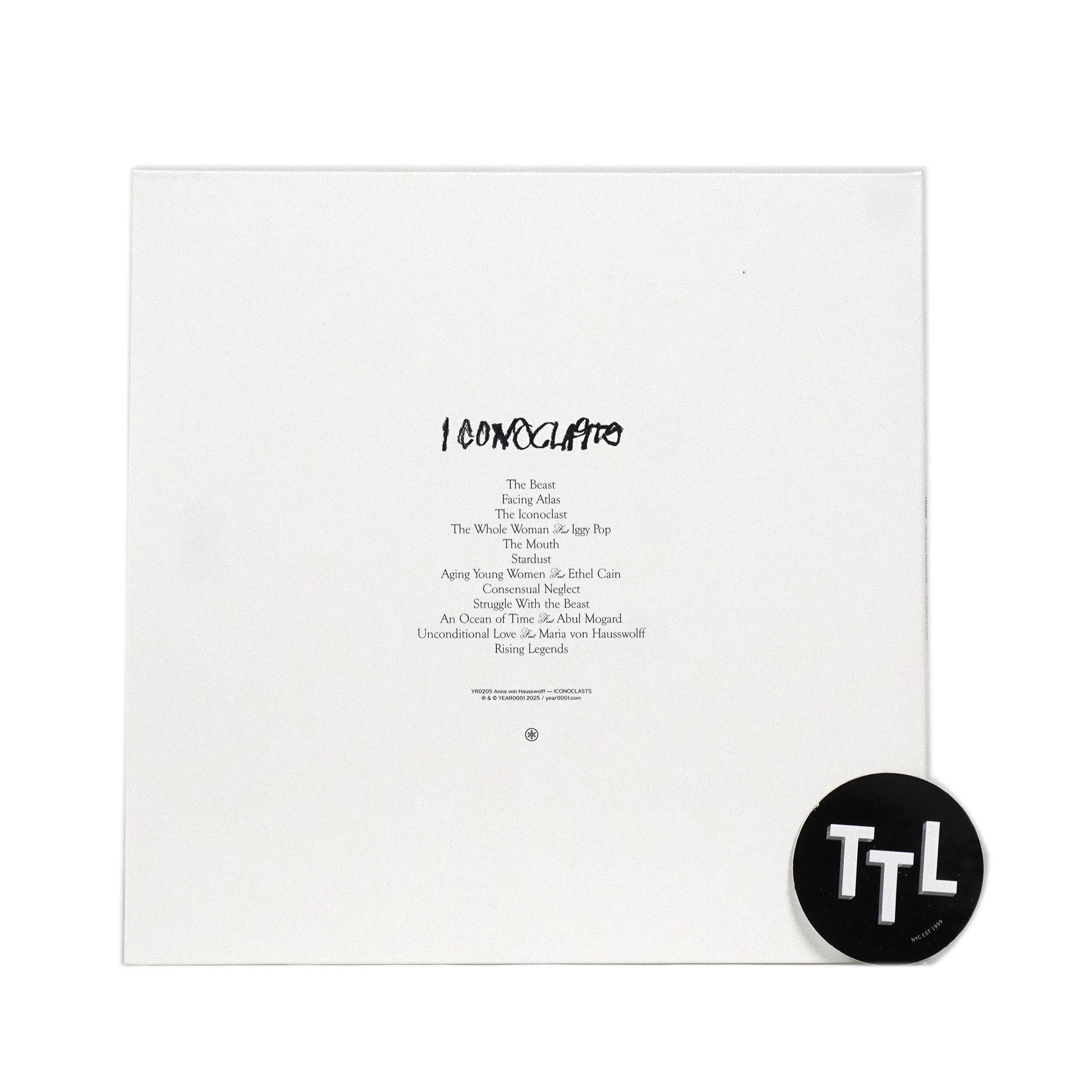 Anna von Hausswolff: ICONOCLASTS (Indie Exclusive Colored Vinyl) Vinyl 2LP - Image 3