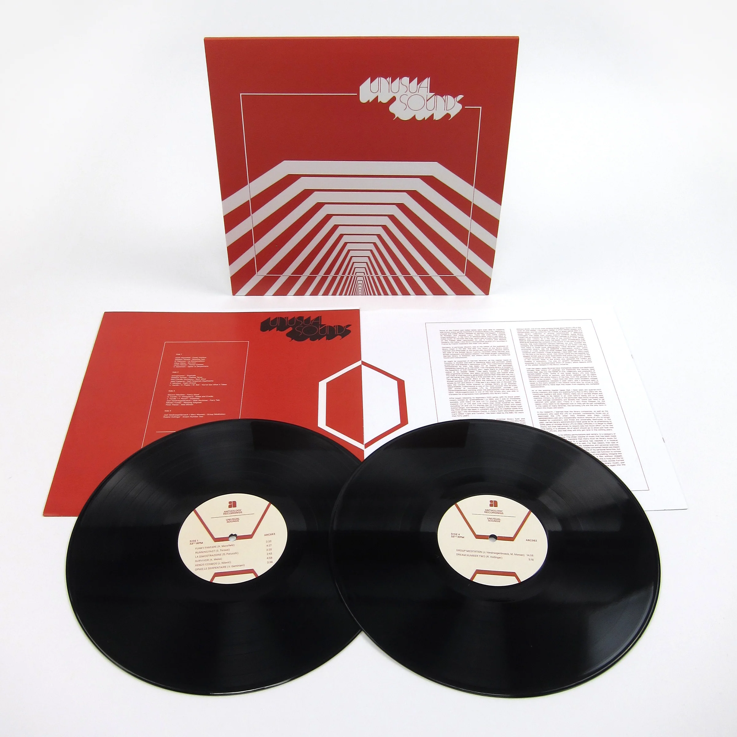 Anthology: Unusual Sounds - Hidden History of Library Music Vinyl 2LP - Image 2