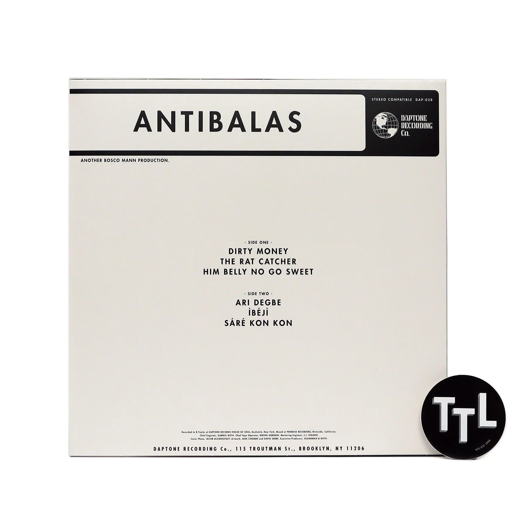Antibalas: Antibalas (Colored Vinyl) Vinyl LP - Image 3
