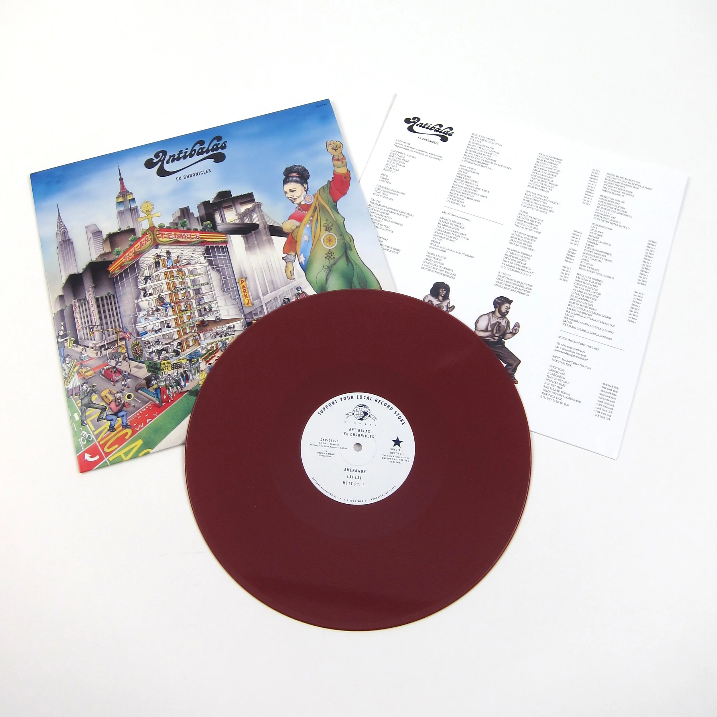 Antibalas: Fu Chronicles (Colored Vinyl) Vinyl LP - Image 2
