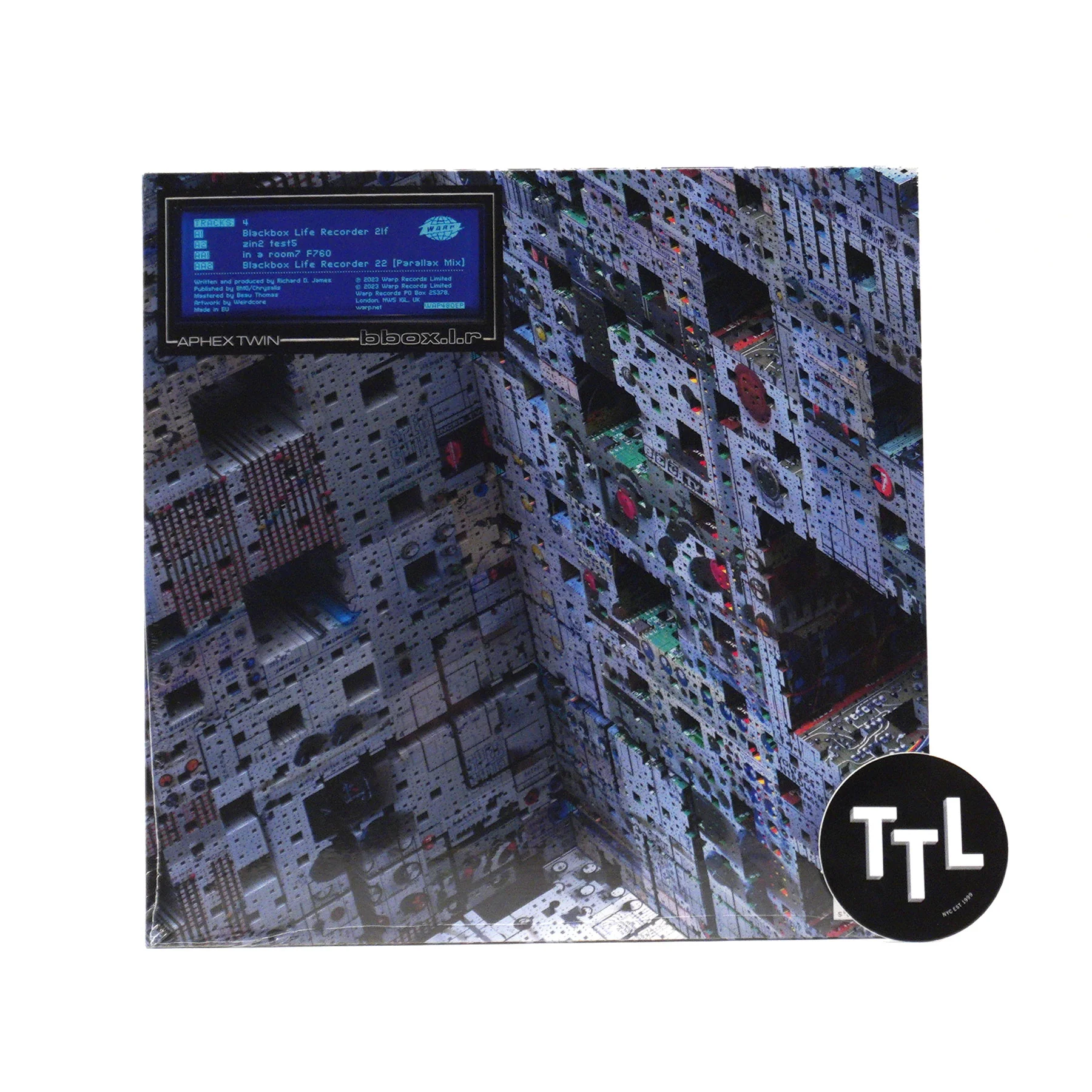 Aphex Twin: Blackbox Life Recorder 21f / in a room7 F760 Vinyl 12" - Image 2