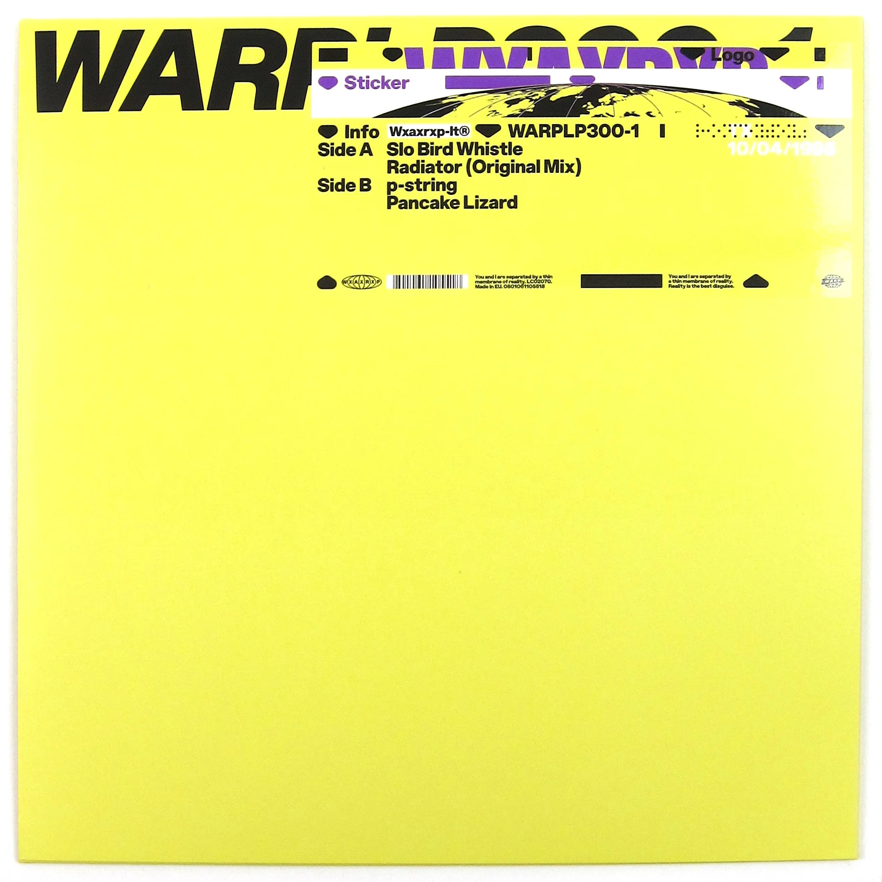 Aphex Twin: Peel Session 2 Vinyl 12" - Image 3
