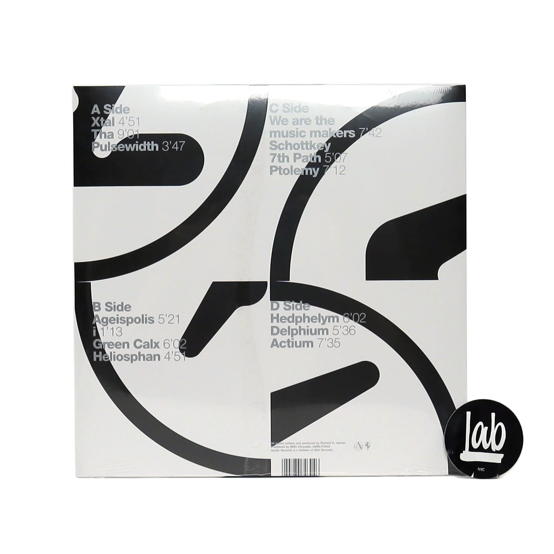Aphex Twin: Selected Ambient Works 85-92 Vinyl 2LP - Image 3